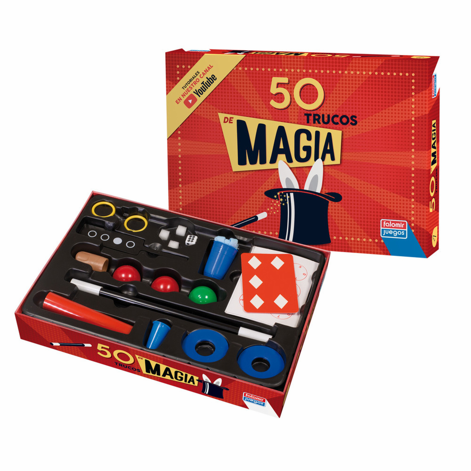 Juego De Magia El Gran Mago FALOMIR 50 Trucos