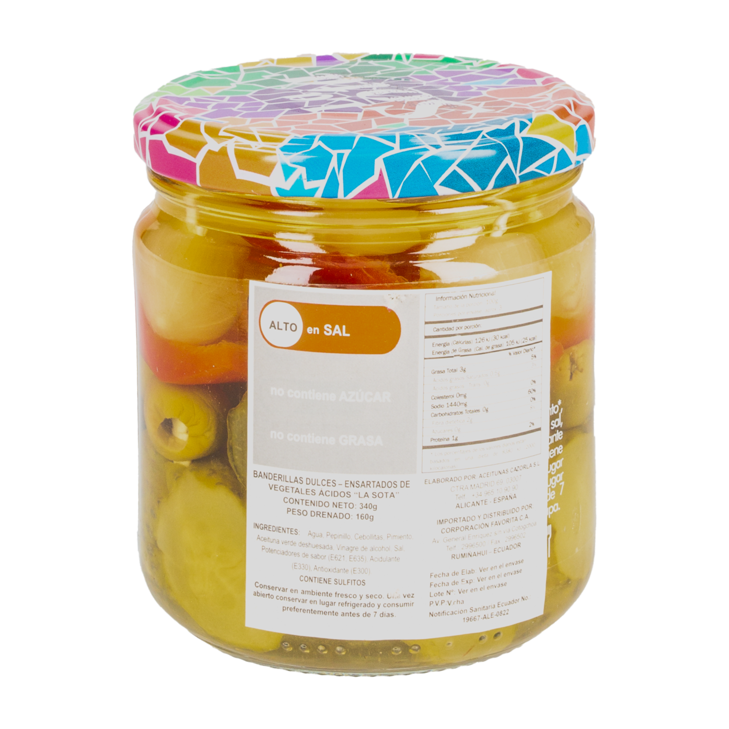 Banderillas Dulces LA SOTA 340 G