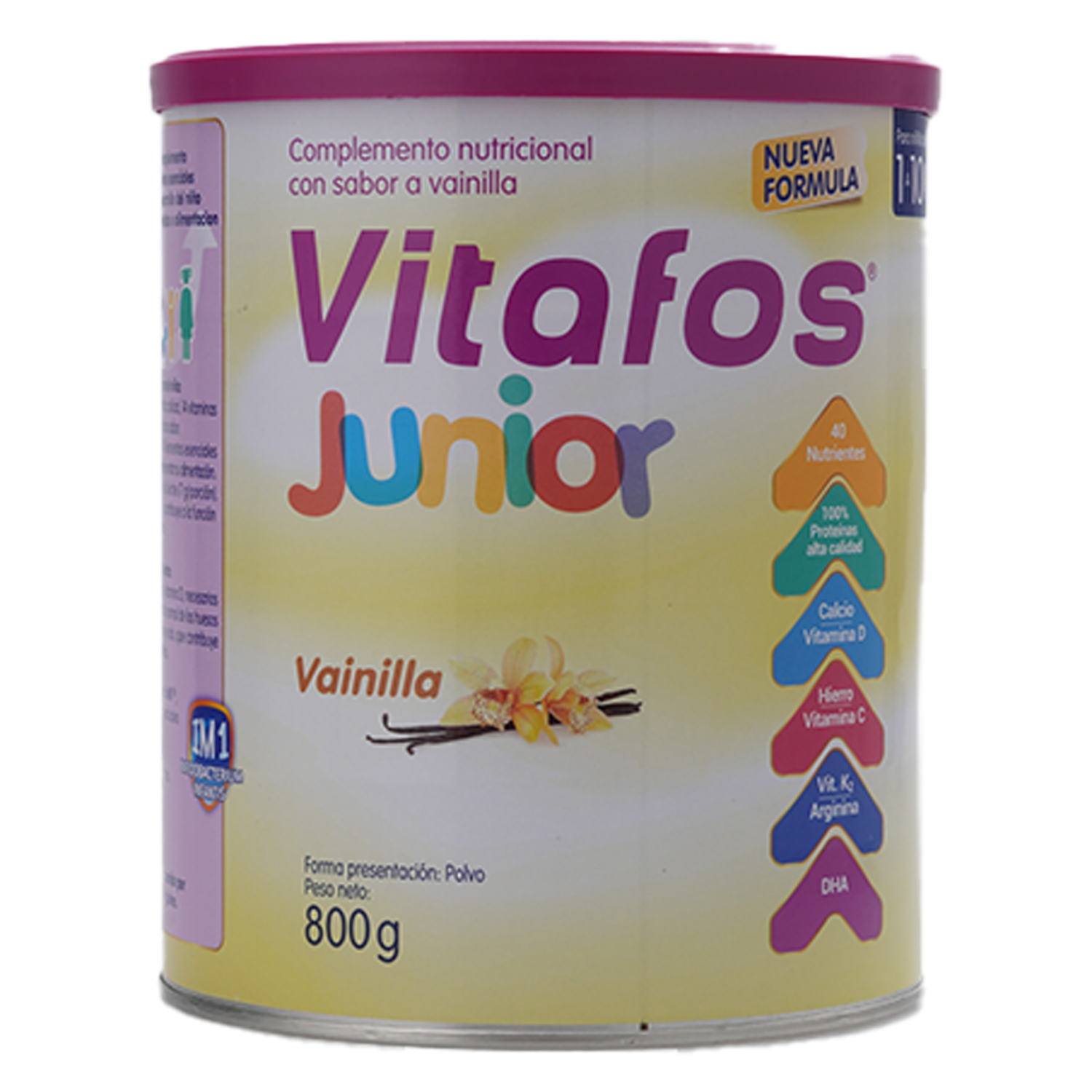 Complemento Infantil Junior Vainilla VITAFOS 800 G