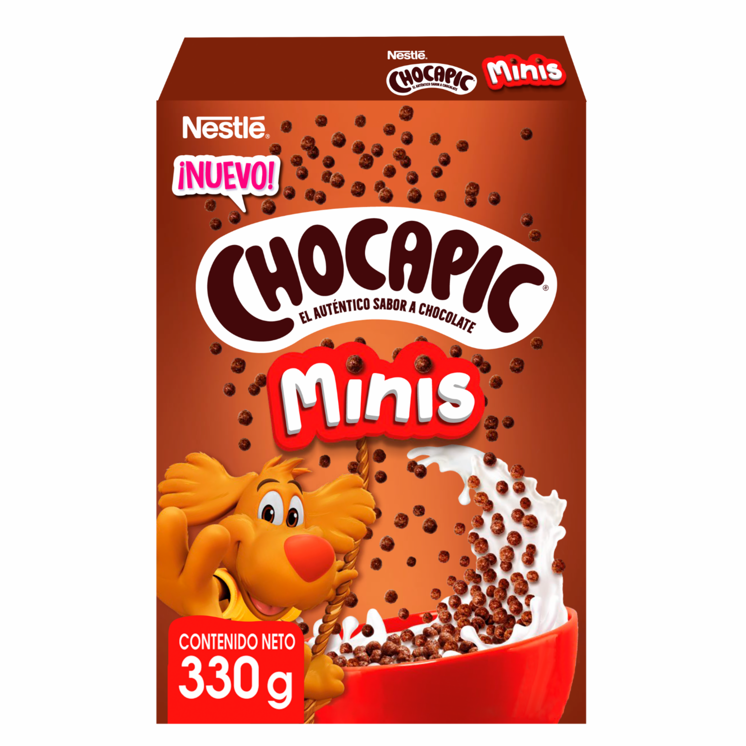 Cereal En Hojuelas En Forma De Bolitas Sabor Chocolate CHOCAPIC 330 G