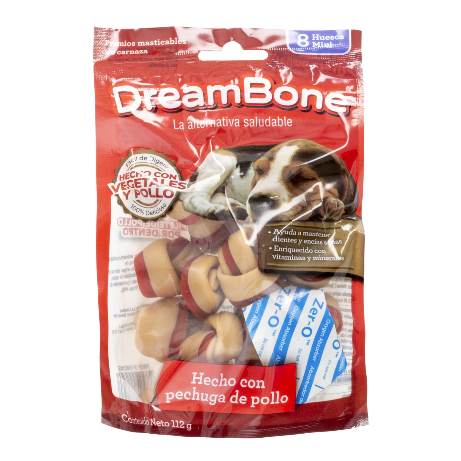 Snack Para Perros Sabor A Pollo Mini DREAMBONE 112 G