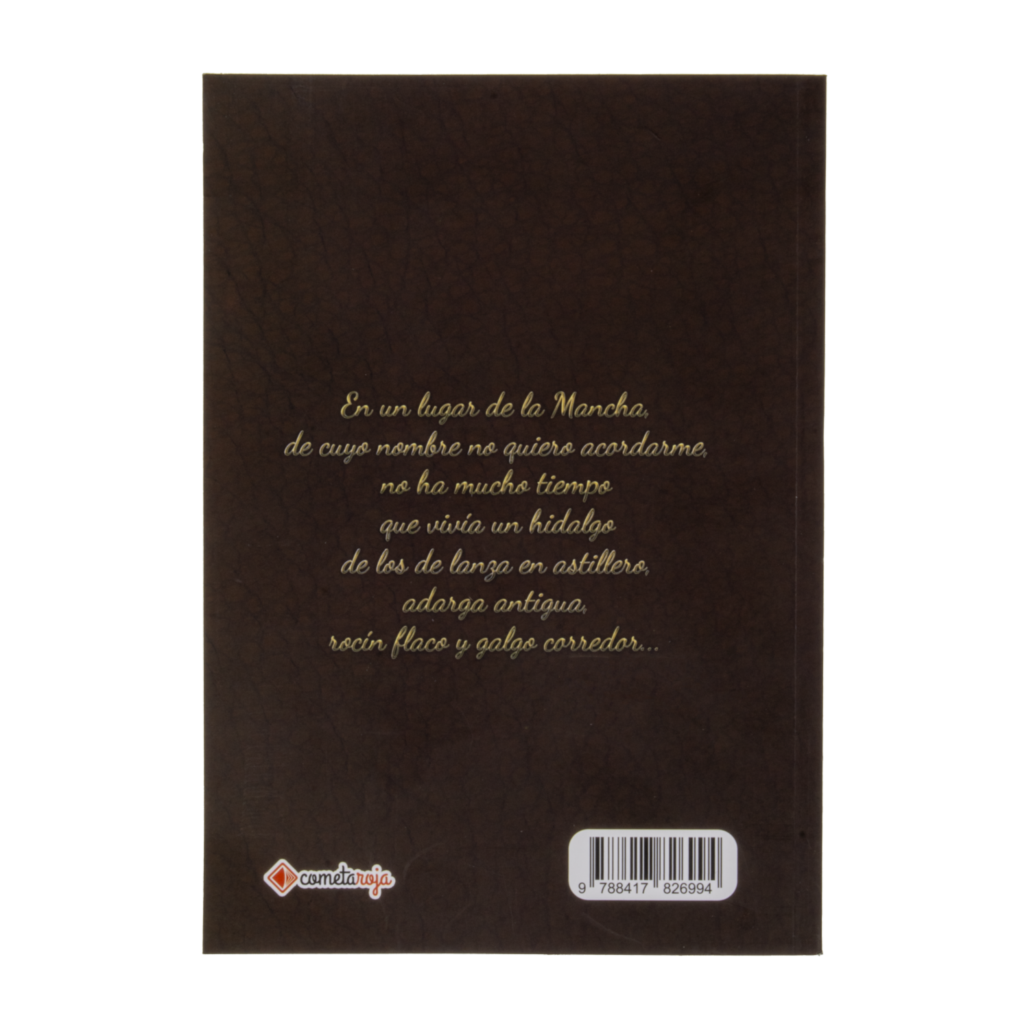 Libro Don Quijote De La Mancha MR.BOOKS Unidad