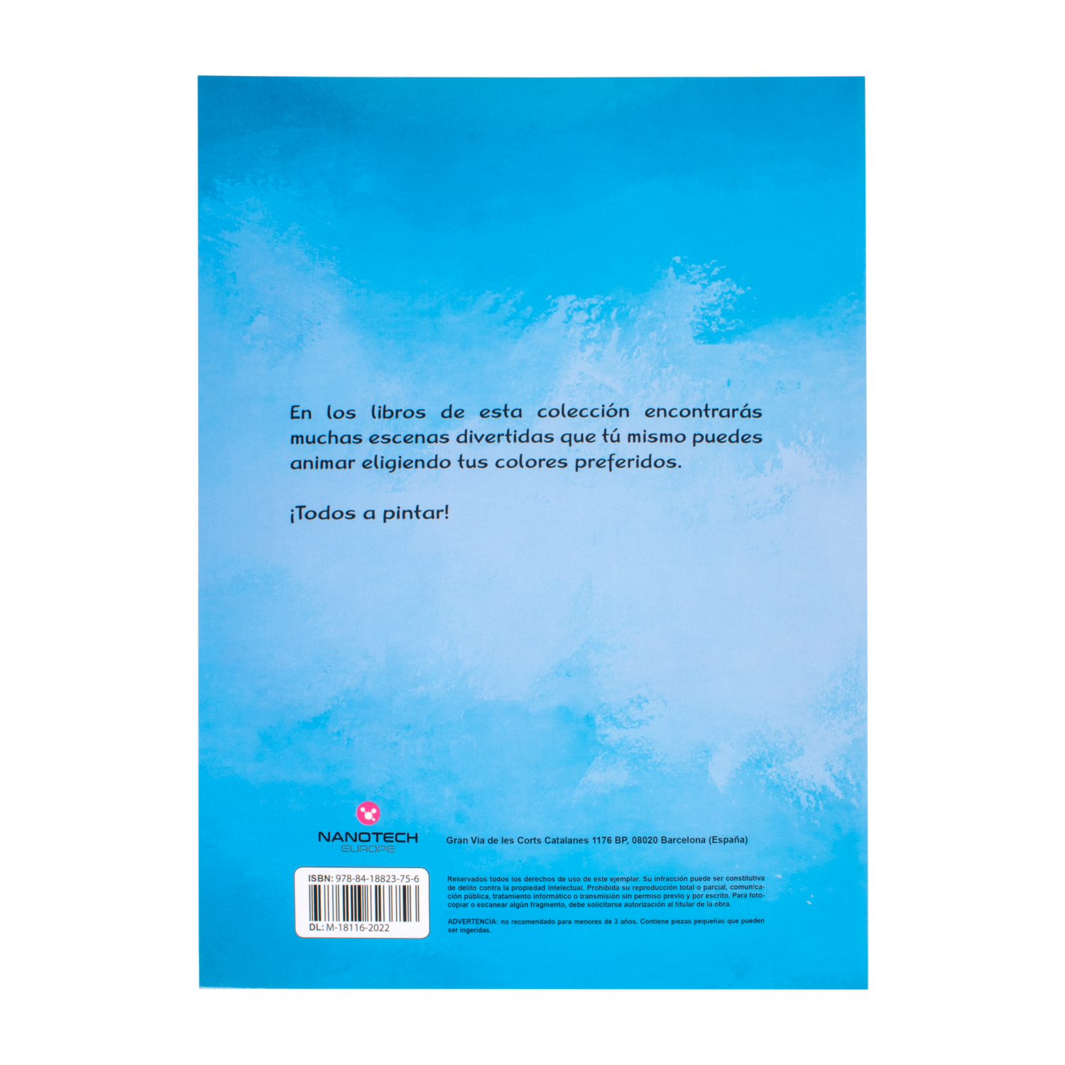 Libro Infantil Pinta Y Colorea 3756 CONECTA 16 Páginas