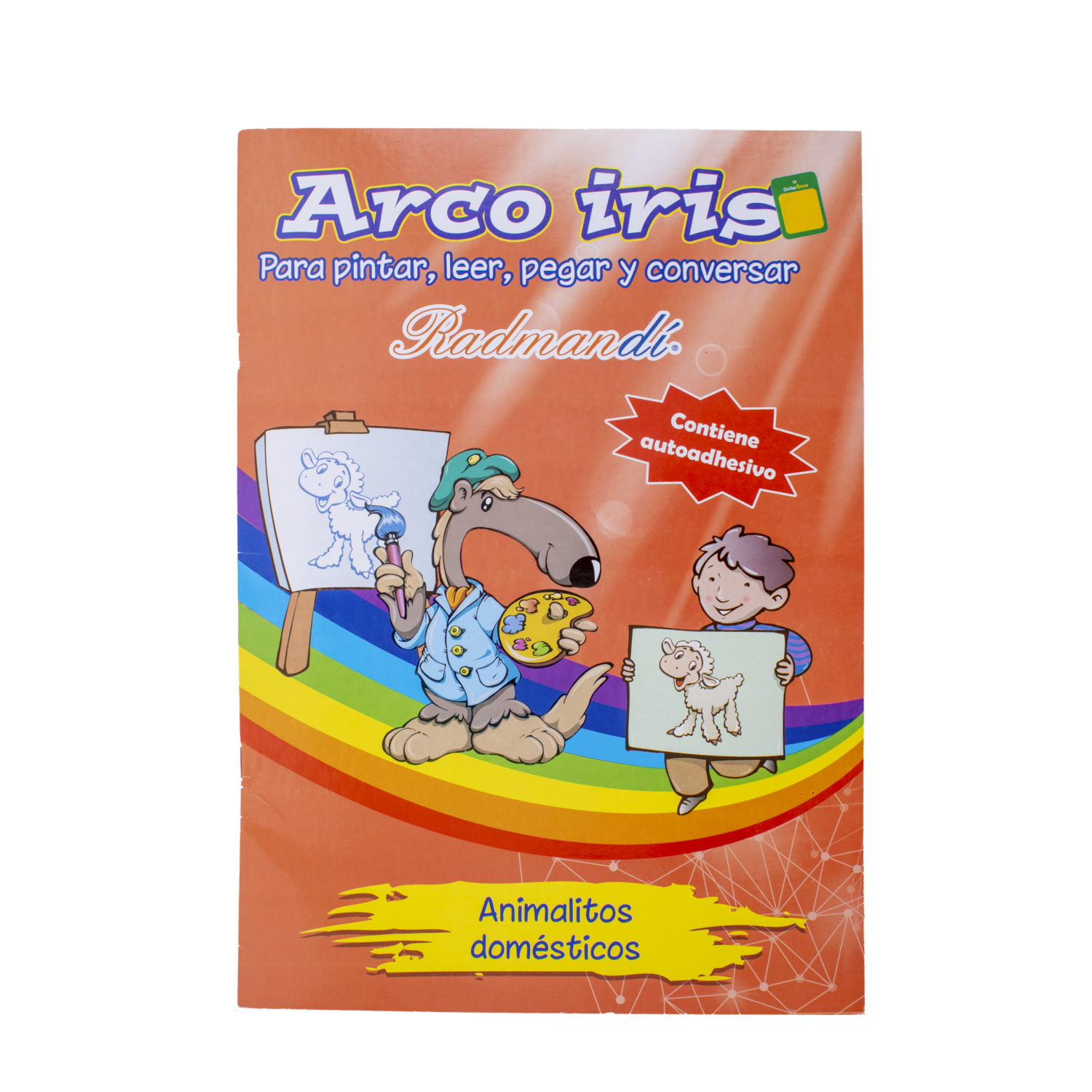 Libro Animalitos Domésticos Arco Iris TERCER MILENIO 12 Páginas