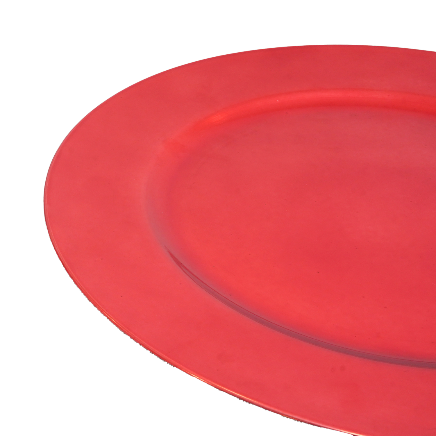 Plato Base Básico Rojo Z&L 33 Cm