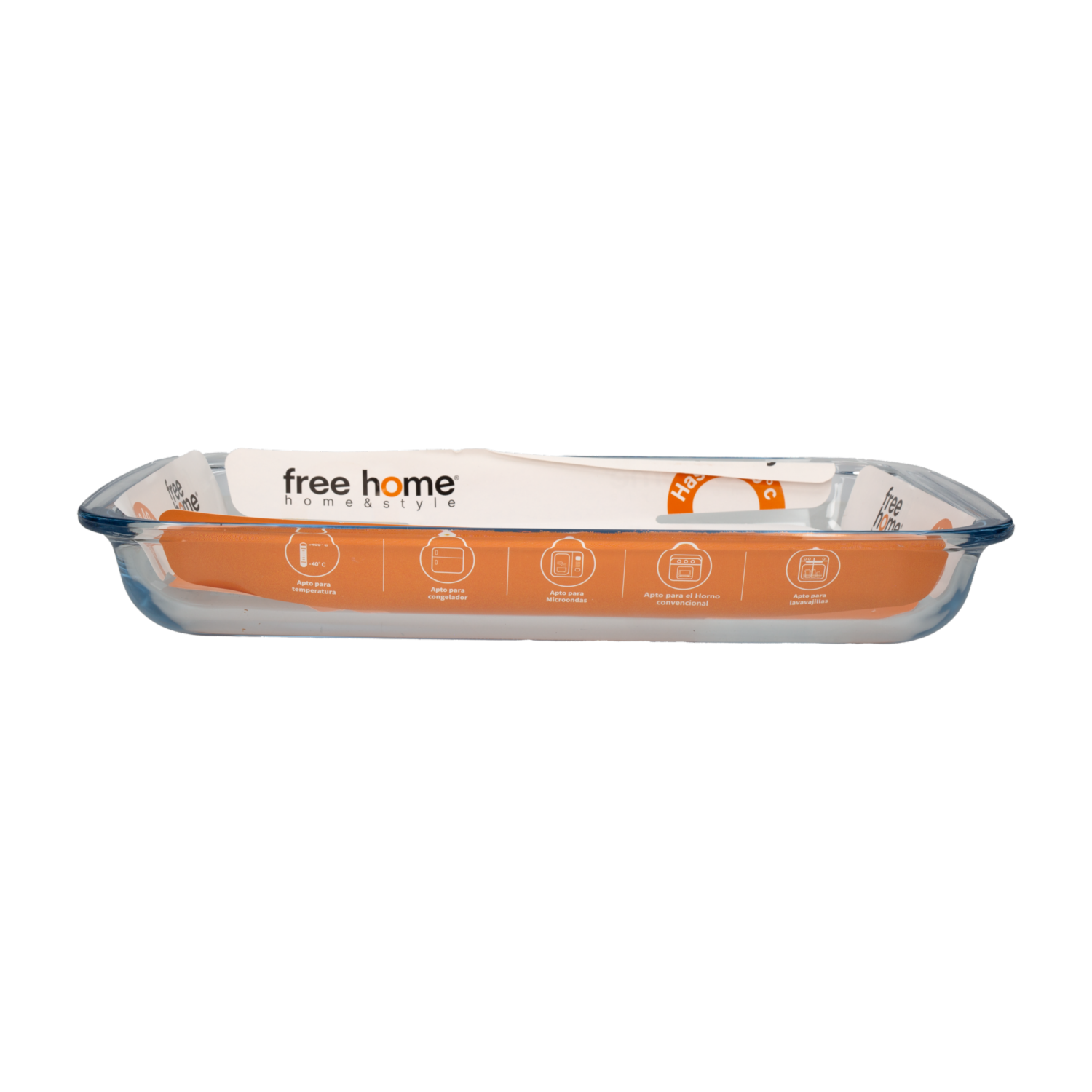 Refractario Rectangular FREE HOME 3 Litros