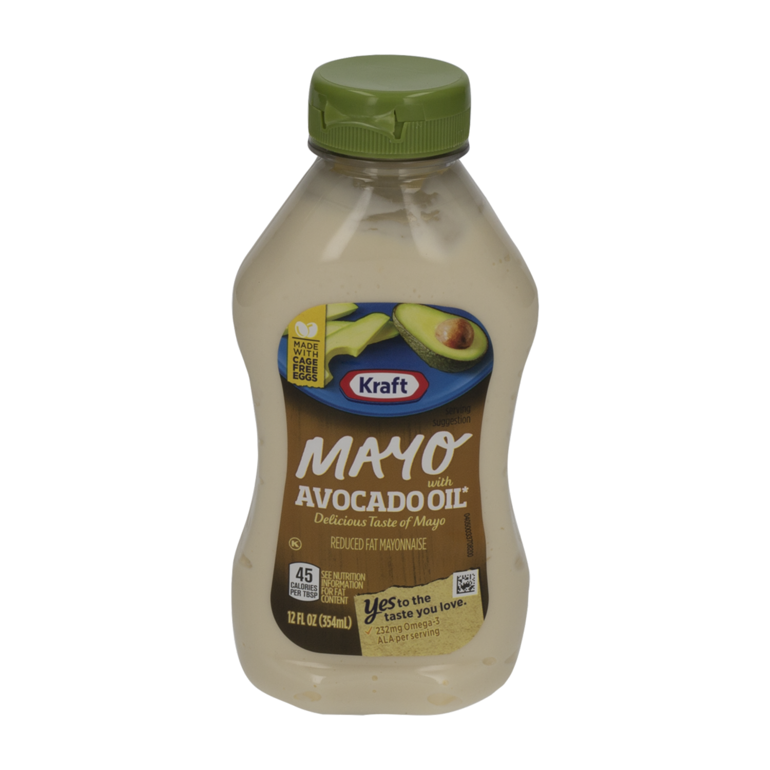 Mayonesa Con Aceite De Aguacate KRAFT 353 Ml