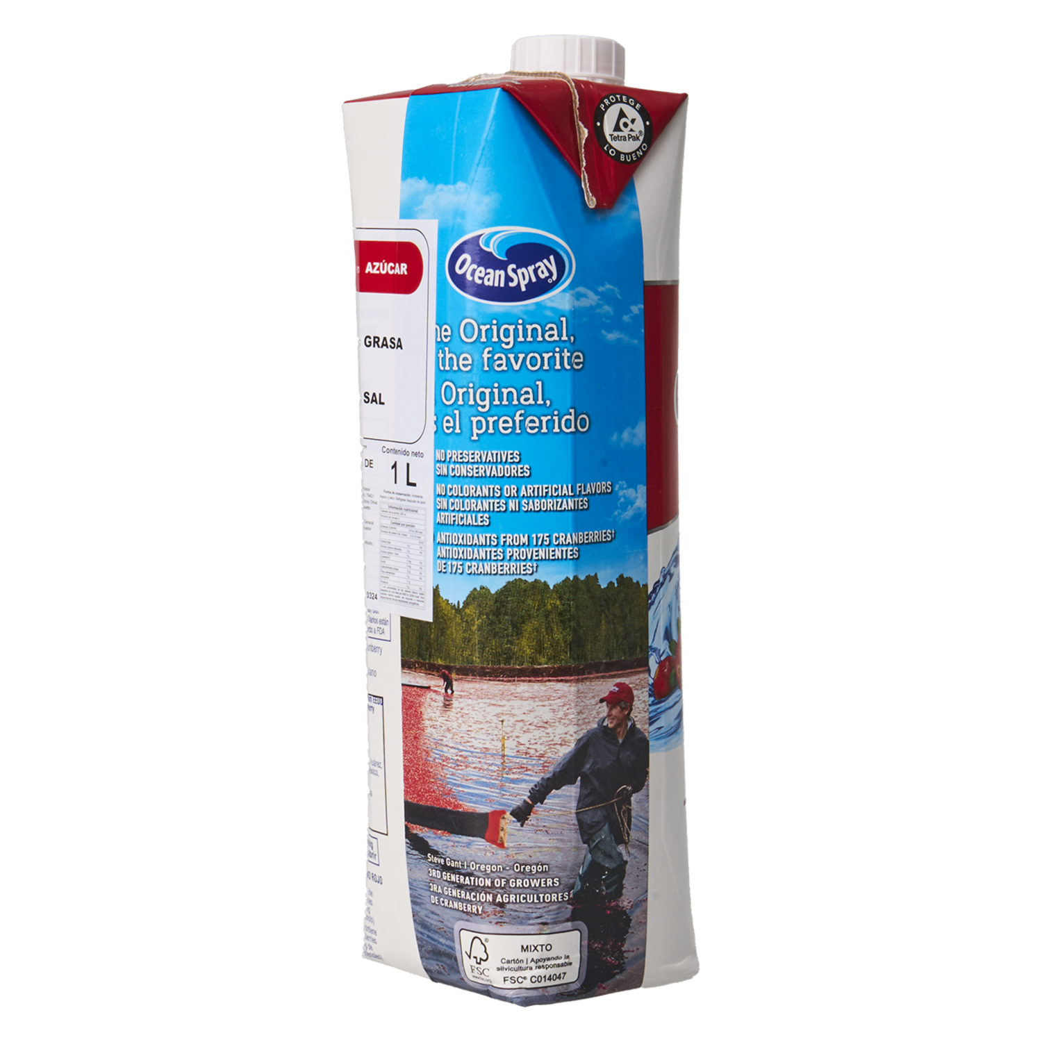 Jugo De Arándanos Antioxidante Clásico OCEAN 1000 Ml