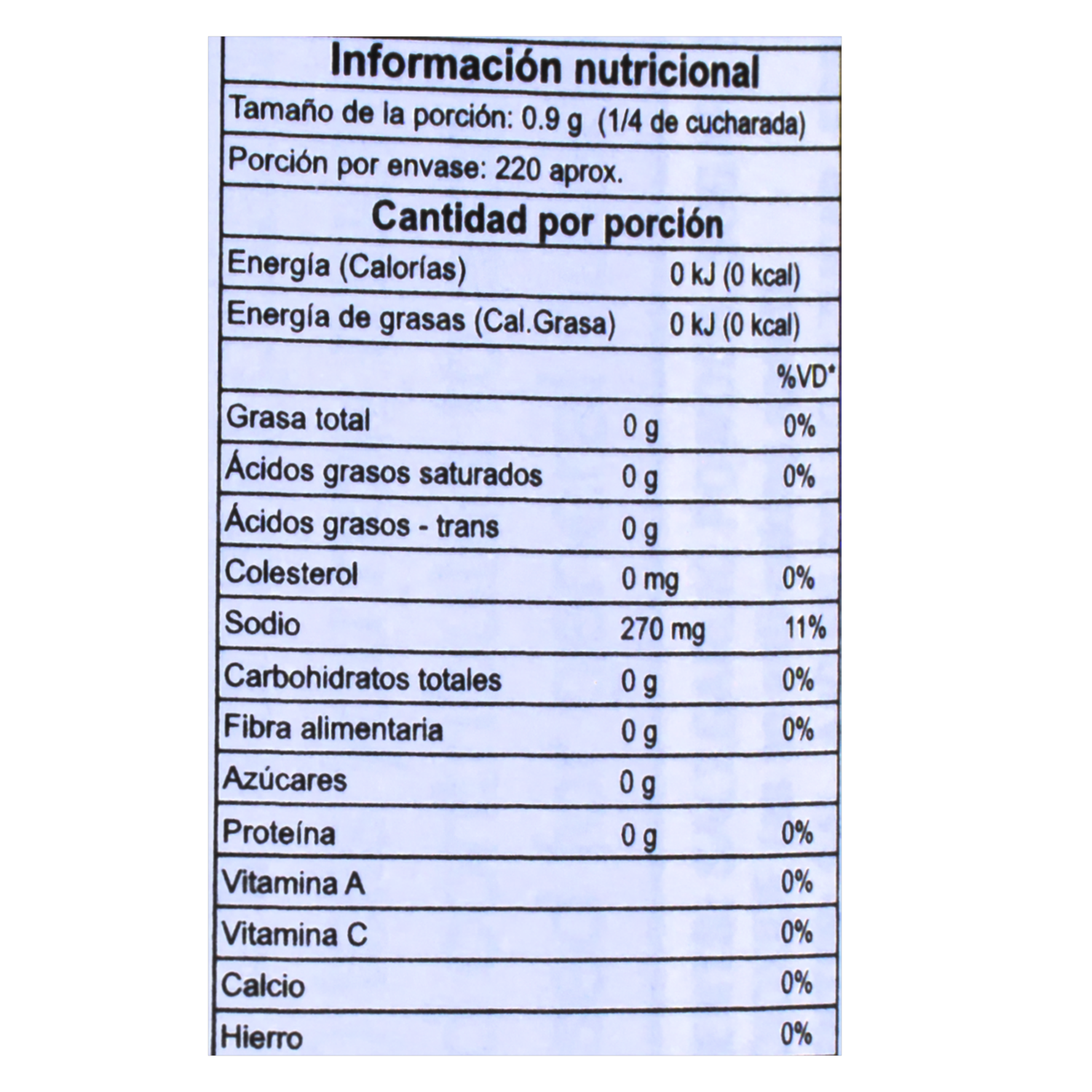 Adobo Sin Pimienta BADIA 198.40 G