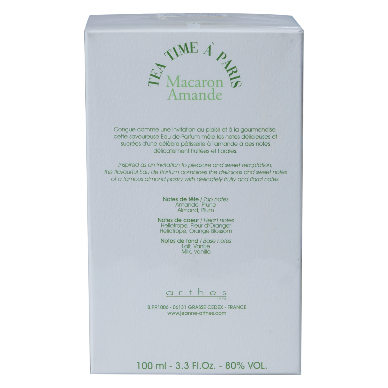 Fragancia Para Dama Macaron Amande JEANNE ARTHES EDT