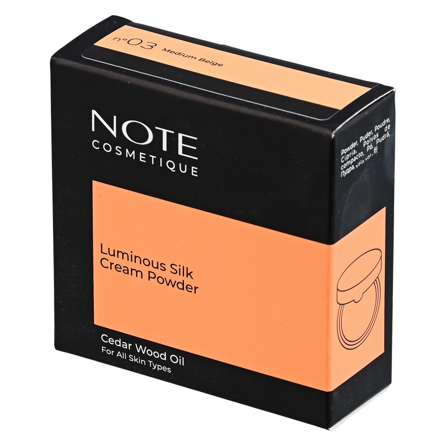 Base De Maquillaje En Crema Luminous Silk 03 NOTE