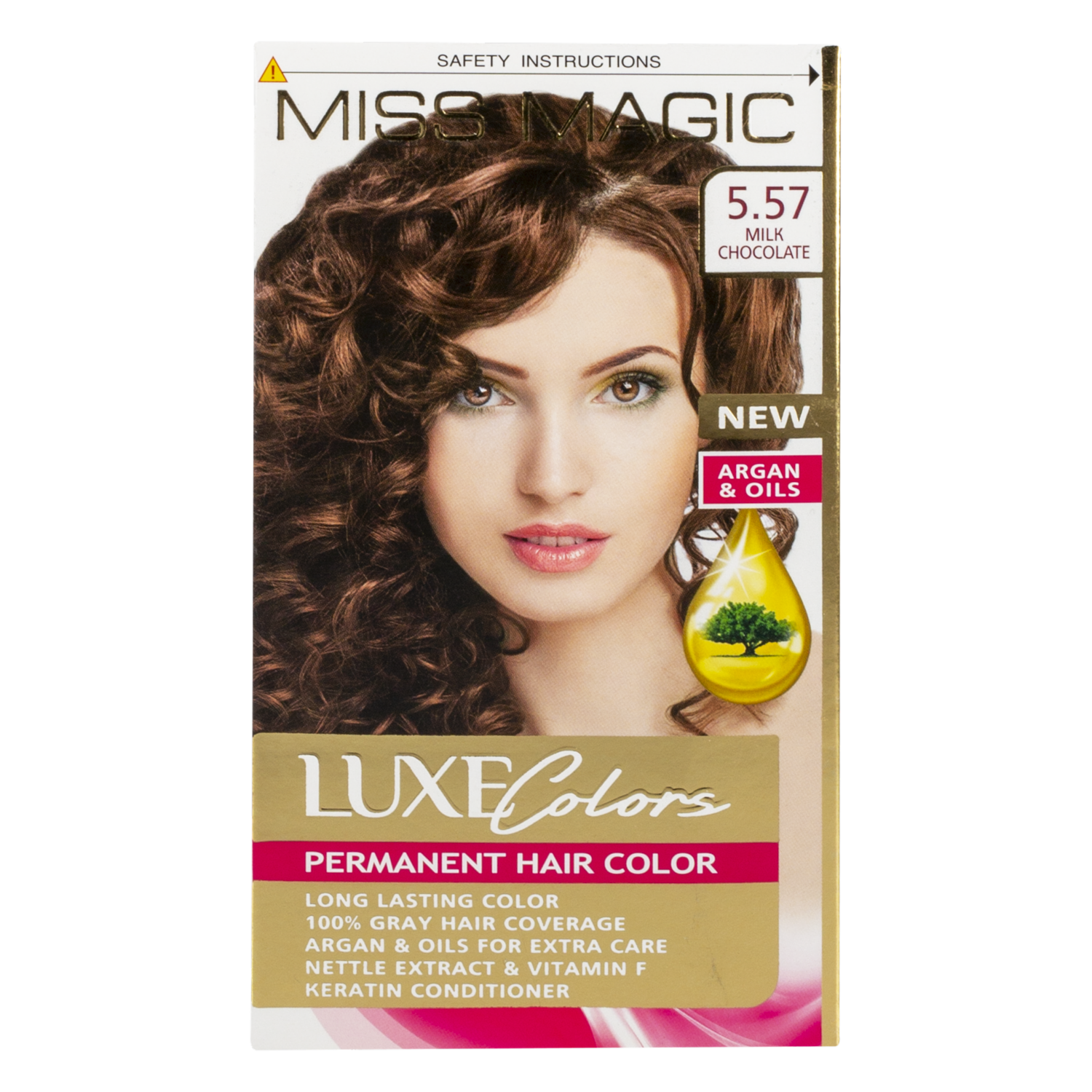 Tinte De Cabello Luxe Colors Chocolate 5.57 MISS MAGIC Colors Chocolate 5.57