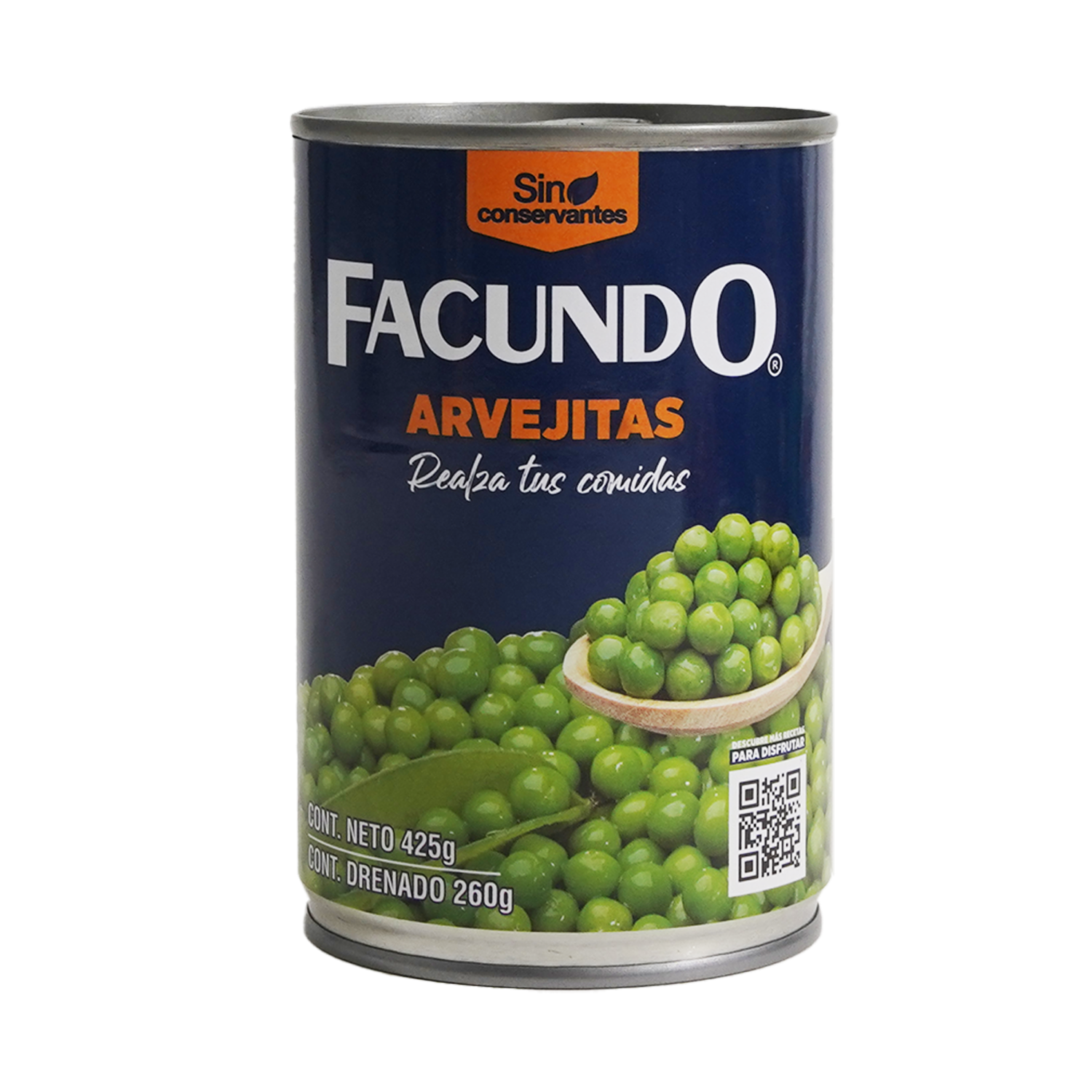 Arvejas En Lata FACUNDO 425 G
