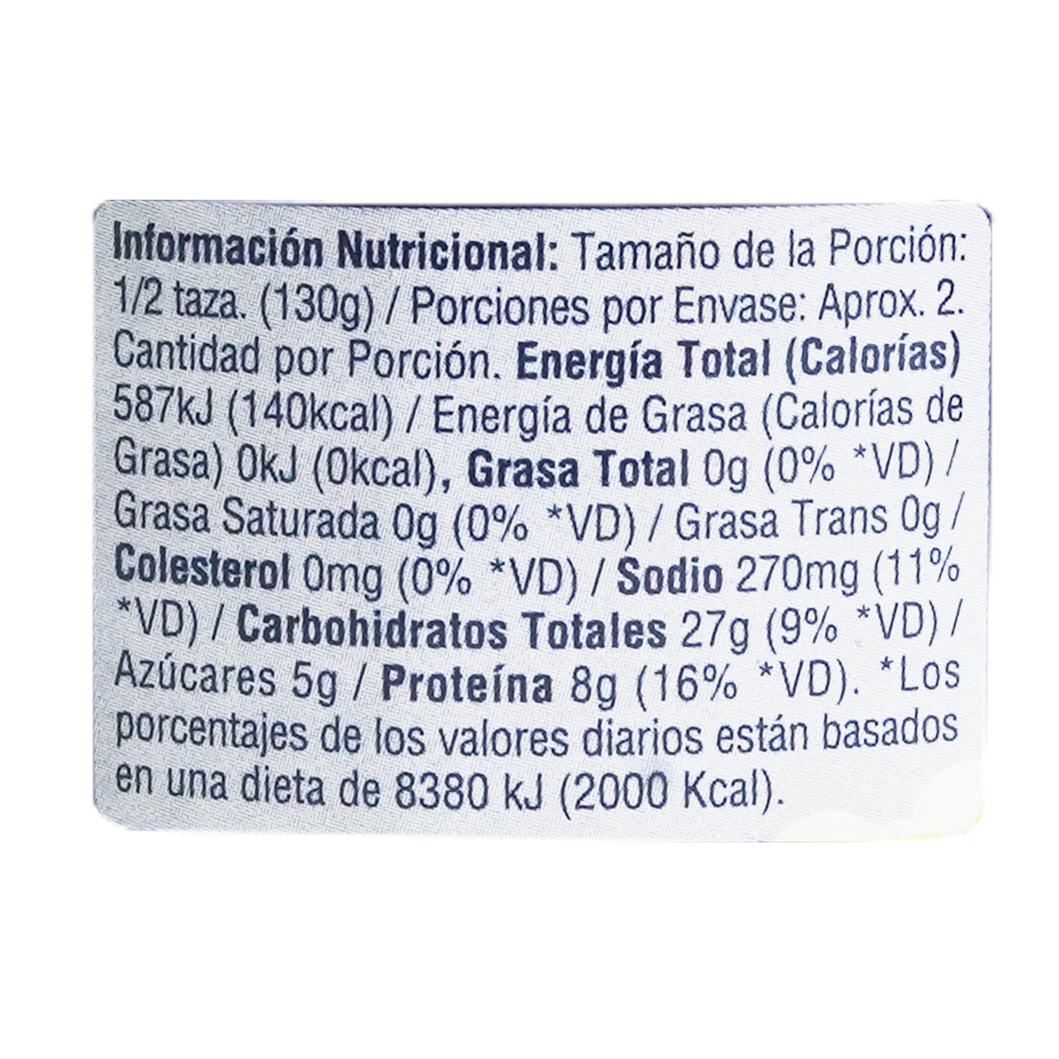 Arvejas En Lata FACUNDO 425 G