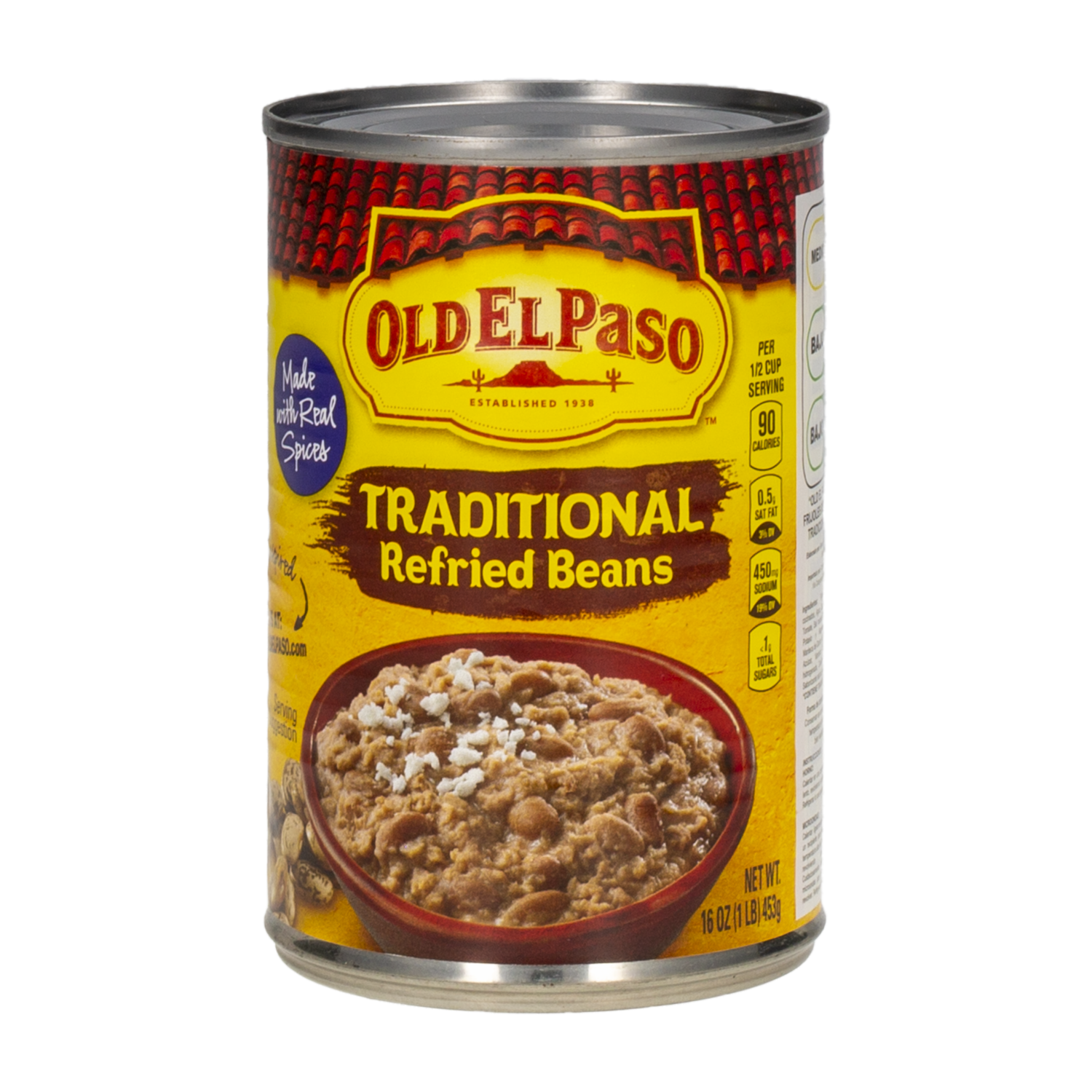 Frijoles Tradicionales Refritos OLD EL PASO 453 G