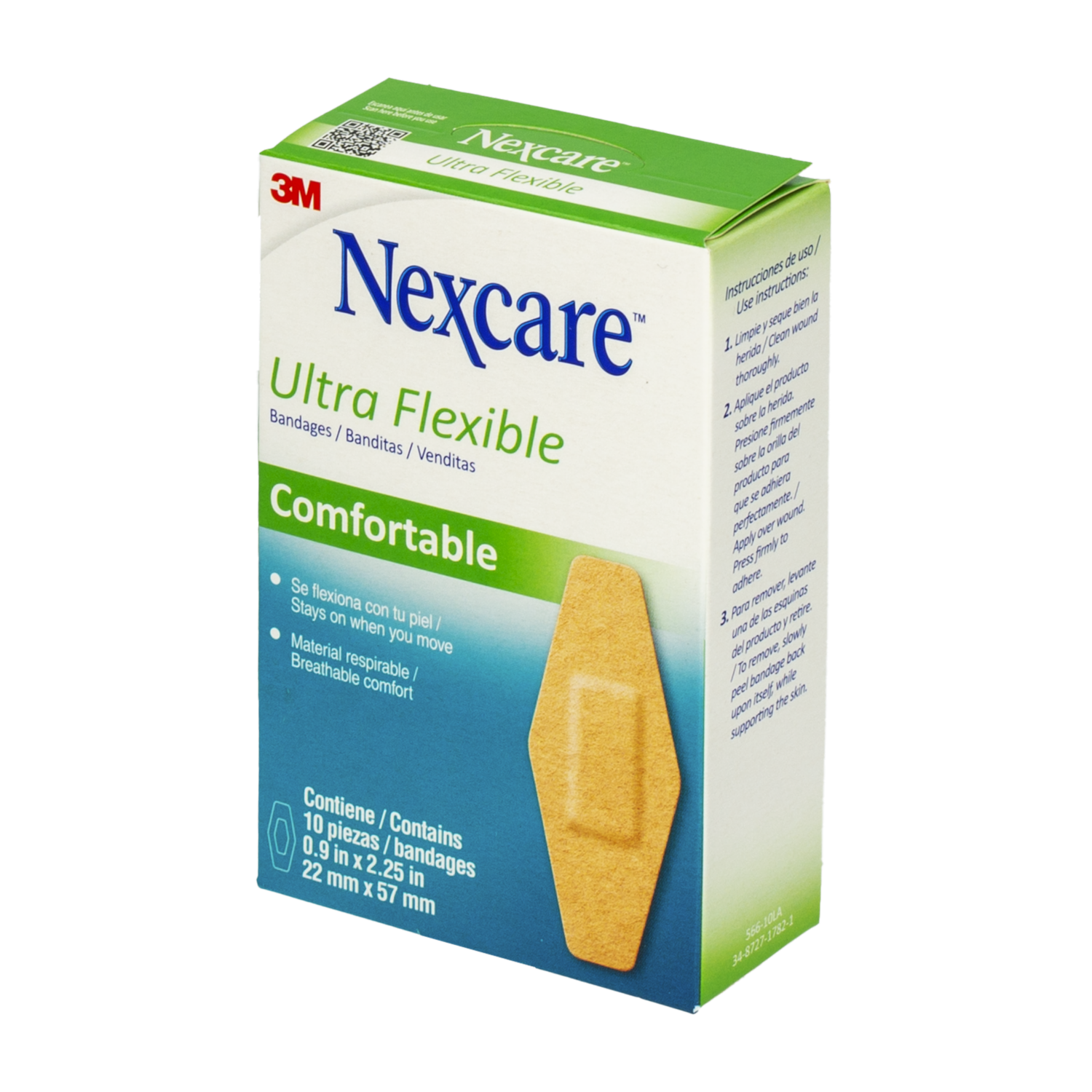 Banditas Ultra Flexibles NEXCARE X 10 Uds