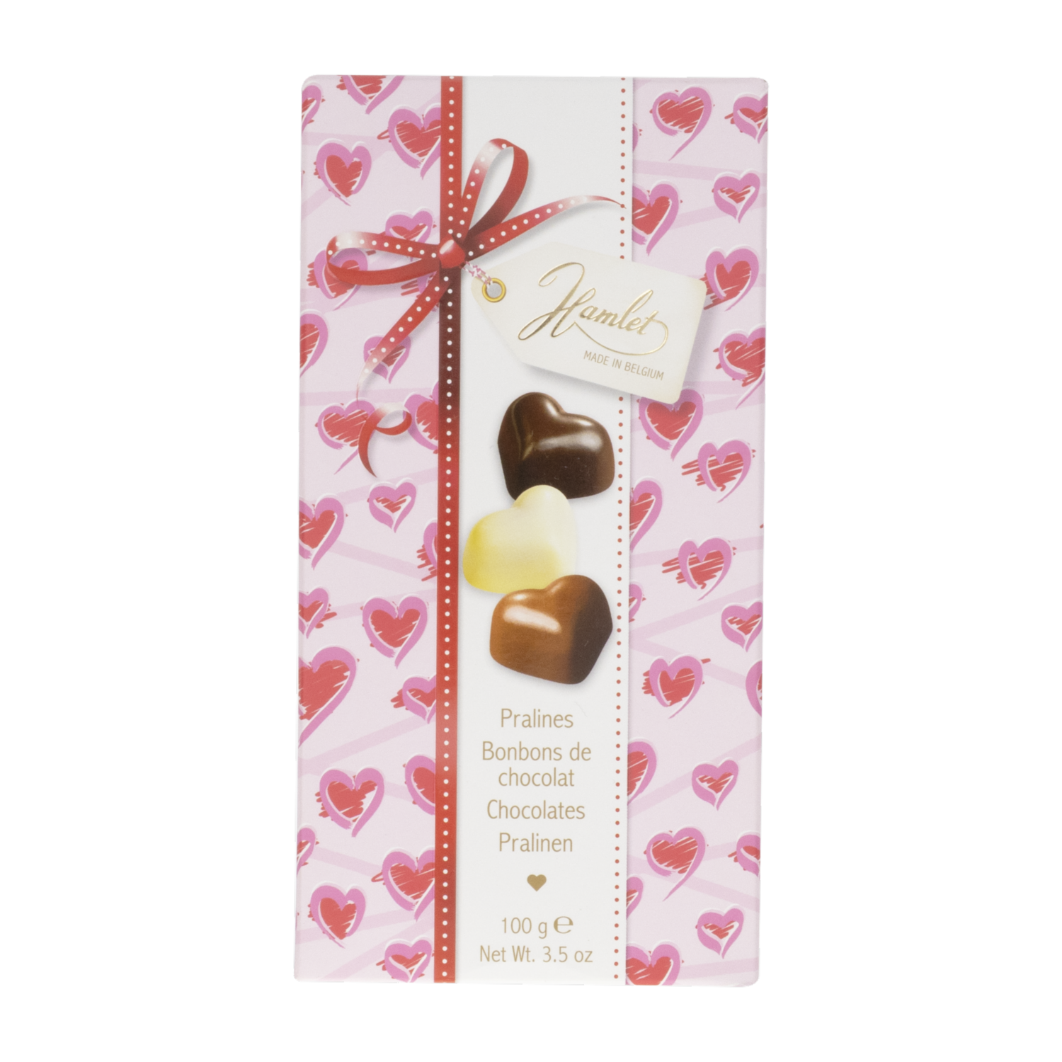 Chocolate Relleno De Crema De Avellana HAMLET 100 G