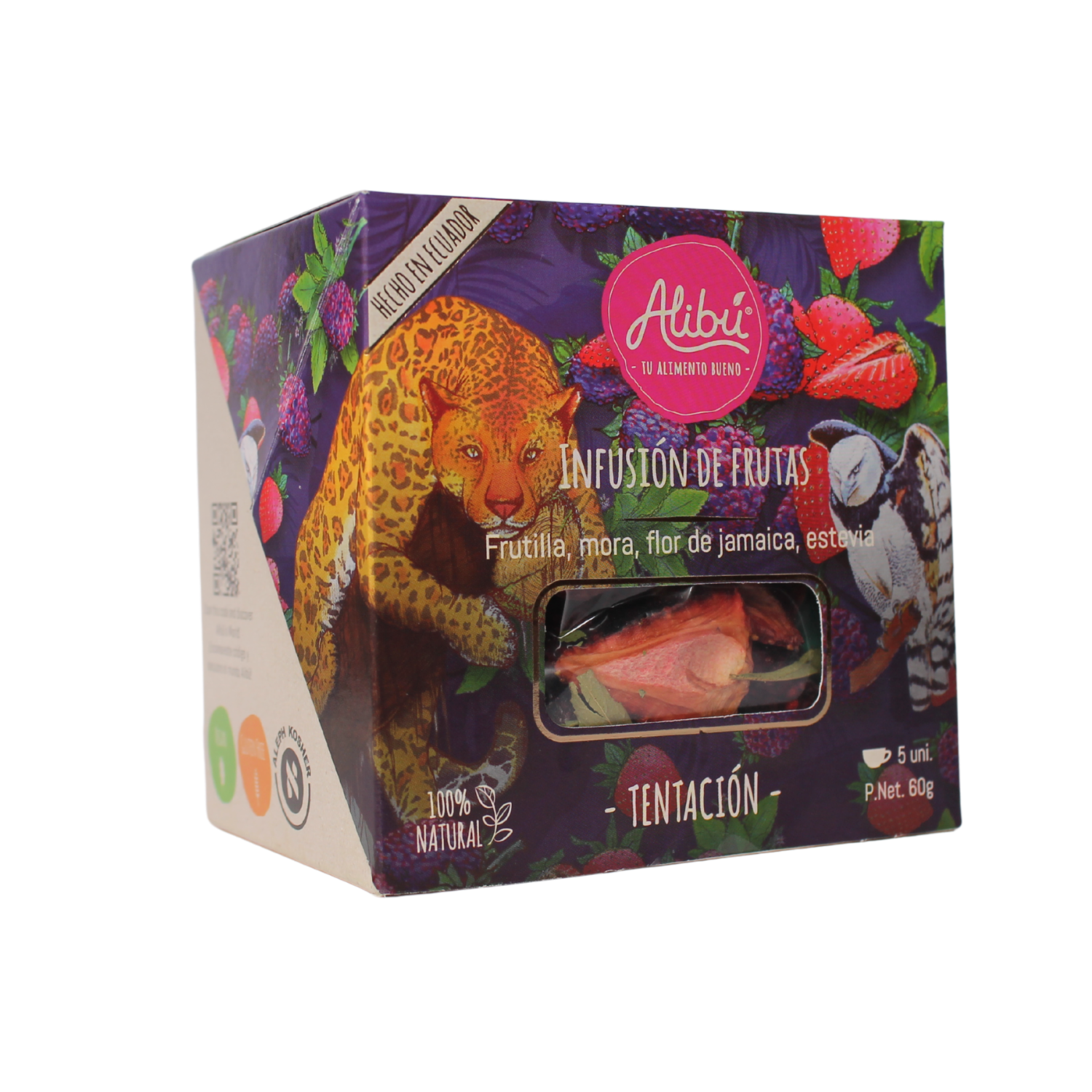 Infusión De Frutas Deshidratadas Tentación ALIBU 60 G