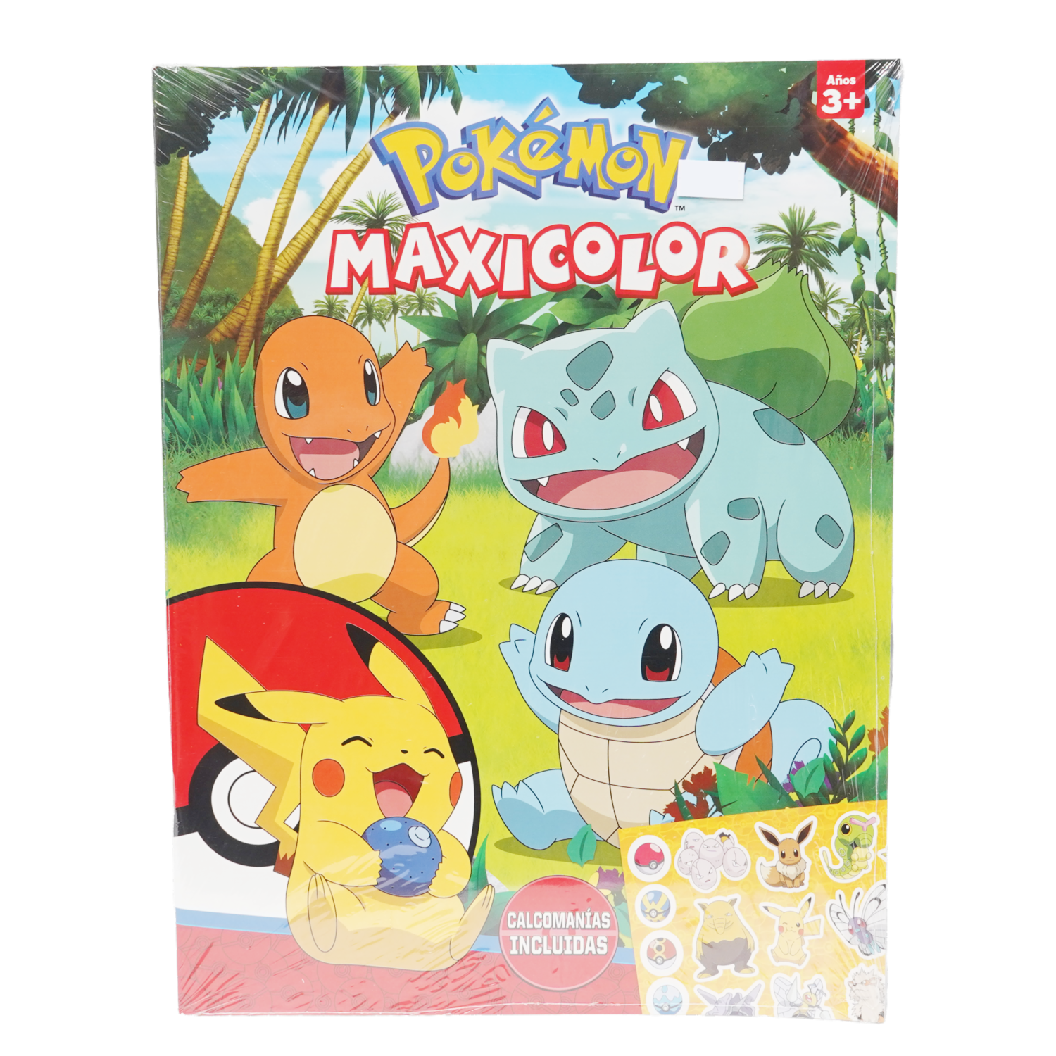 Libro Pokémon Maxicolor IMAGINE 24 Páginas