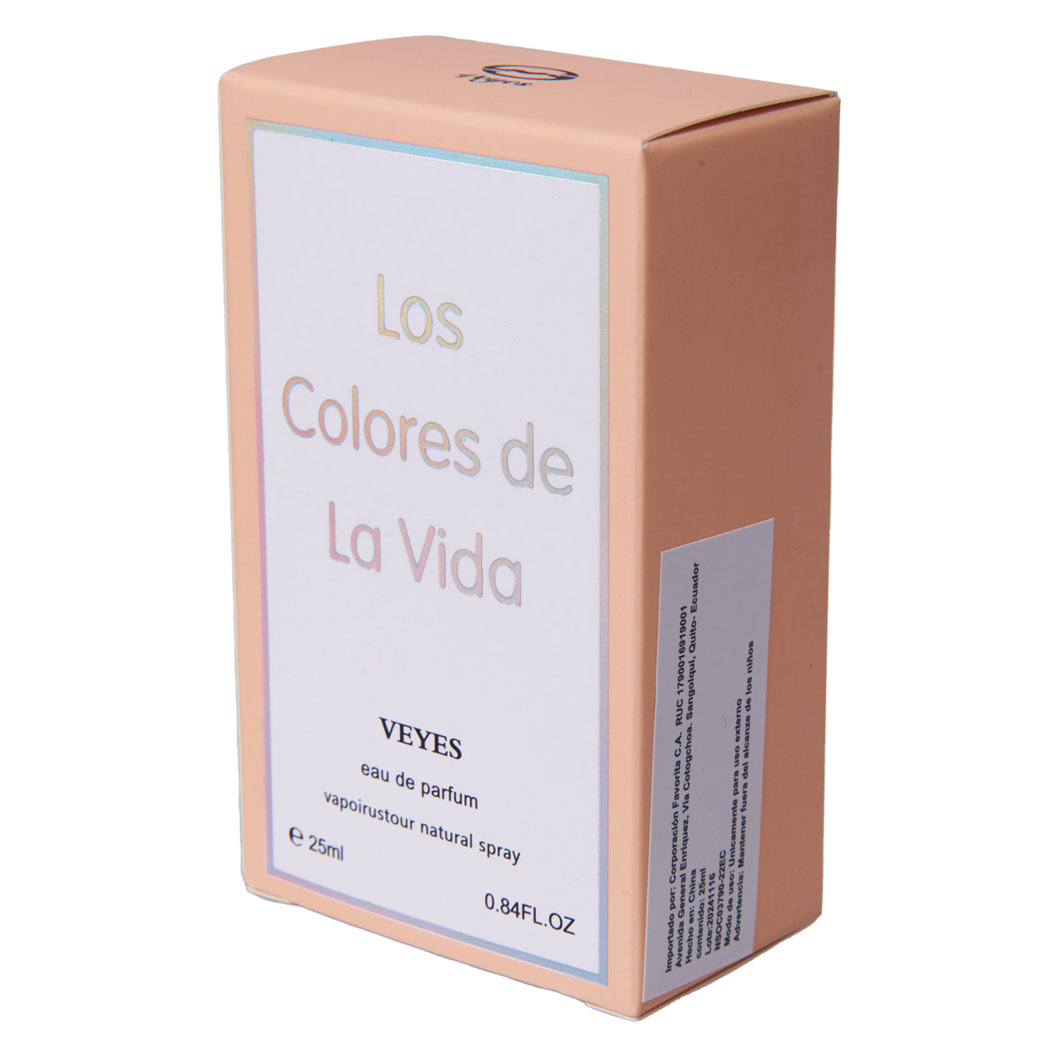 Fragancia Para Dama Los Colores De La Vida VEYES EDP