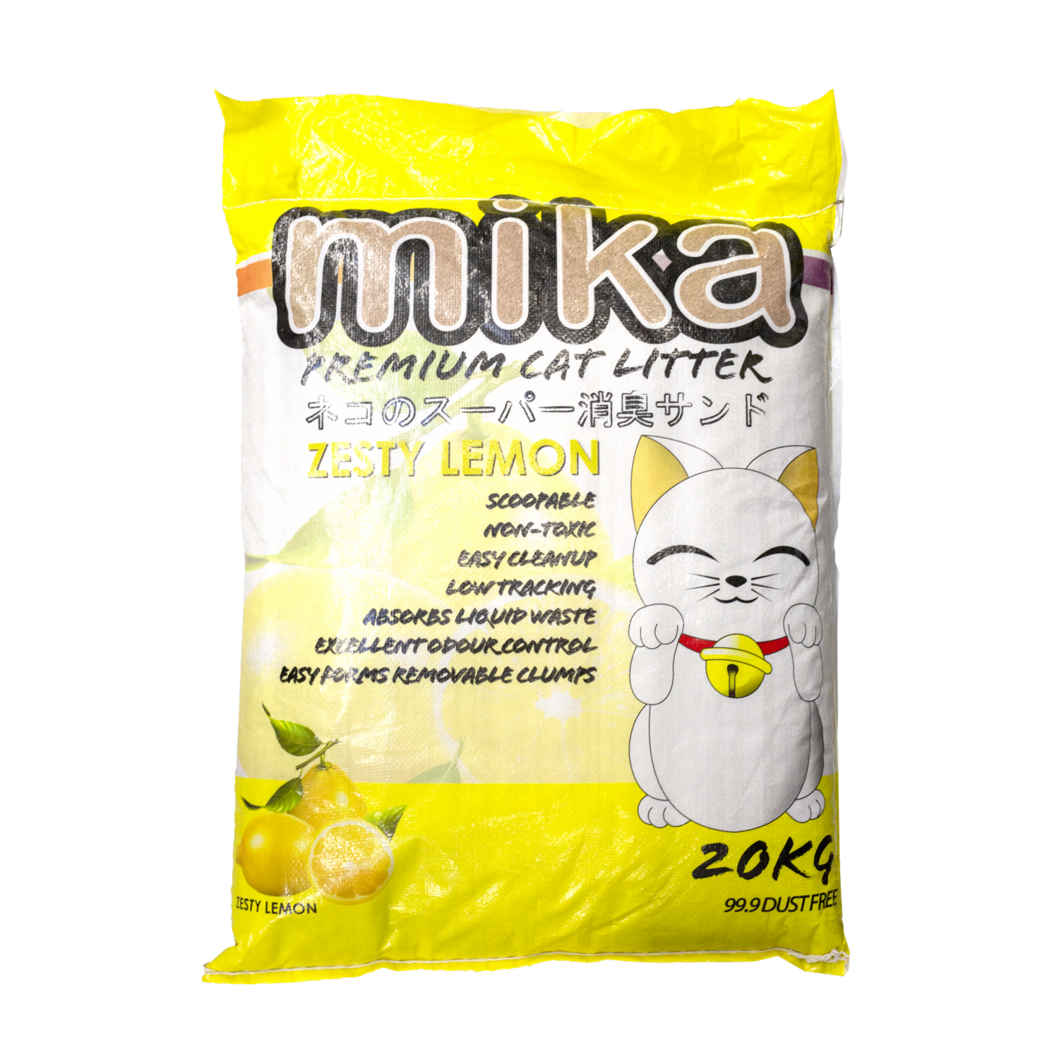 Arena Para Gatos Kind Pet Aroma Limón KIND PET 20 Kg