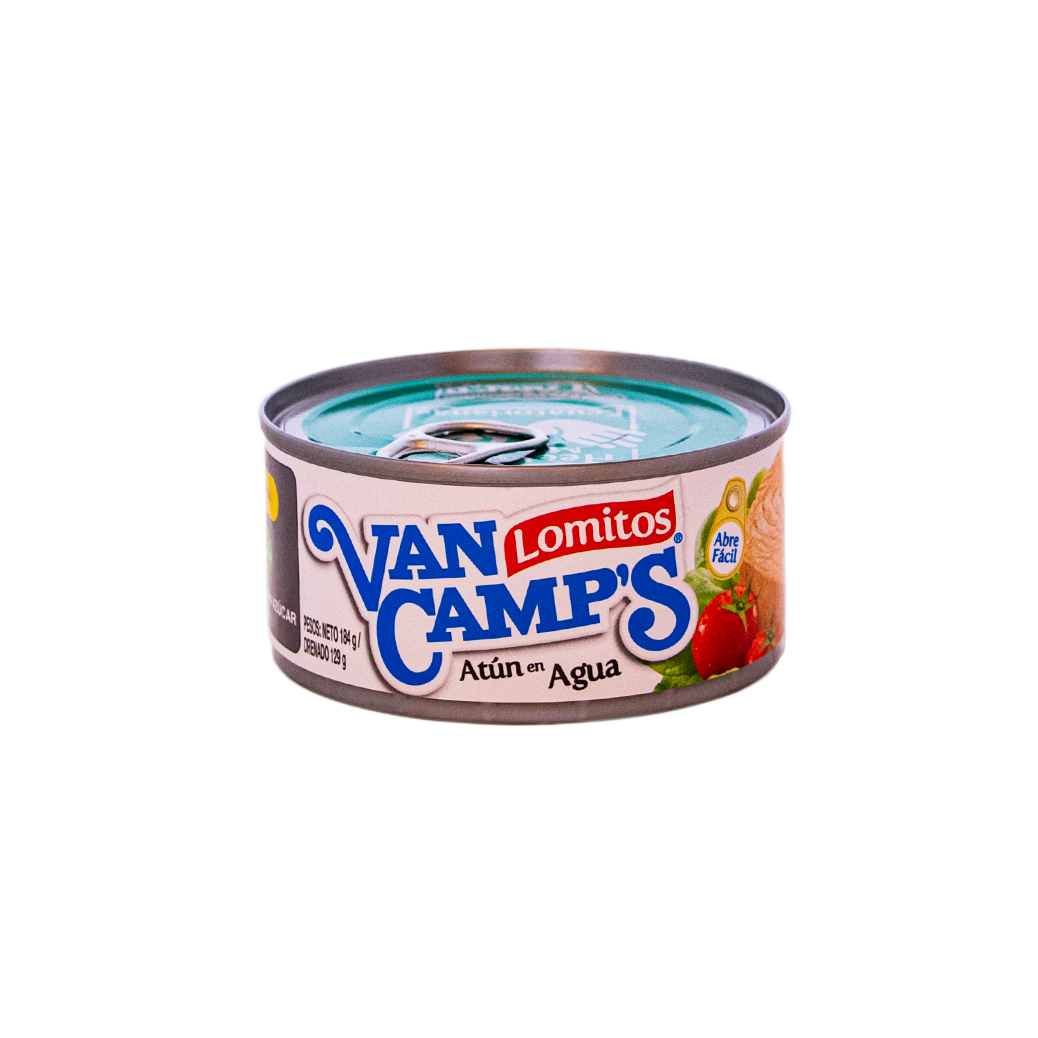 Atún Lomitos En Agua Con Abre Fácil VAN CAMP´S 184 G
