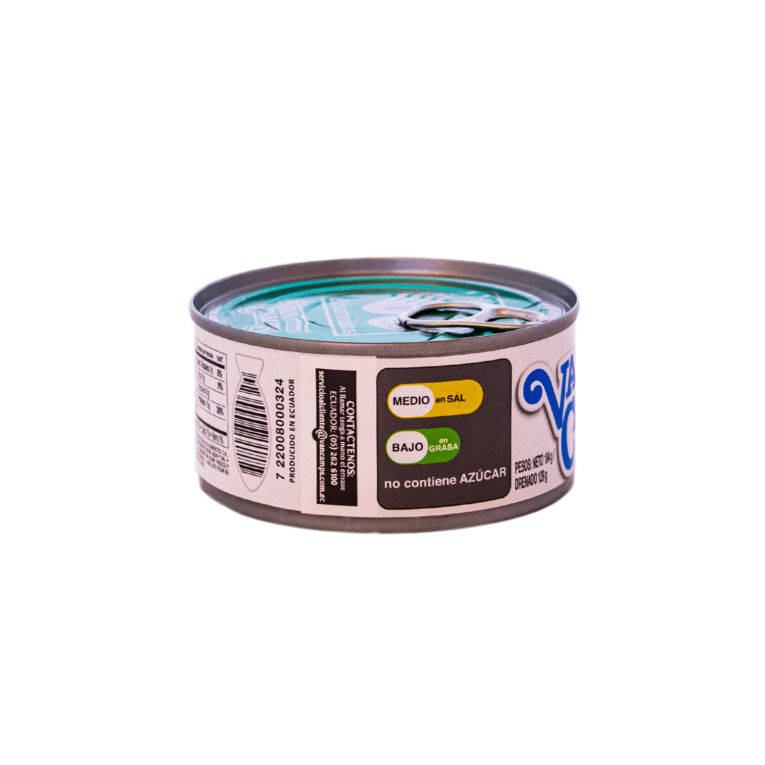 Atún Lomitos En Agua Con Abre Fácil VAN CAMP´S 184 G