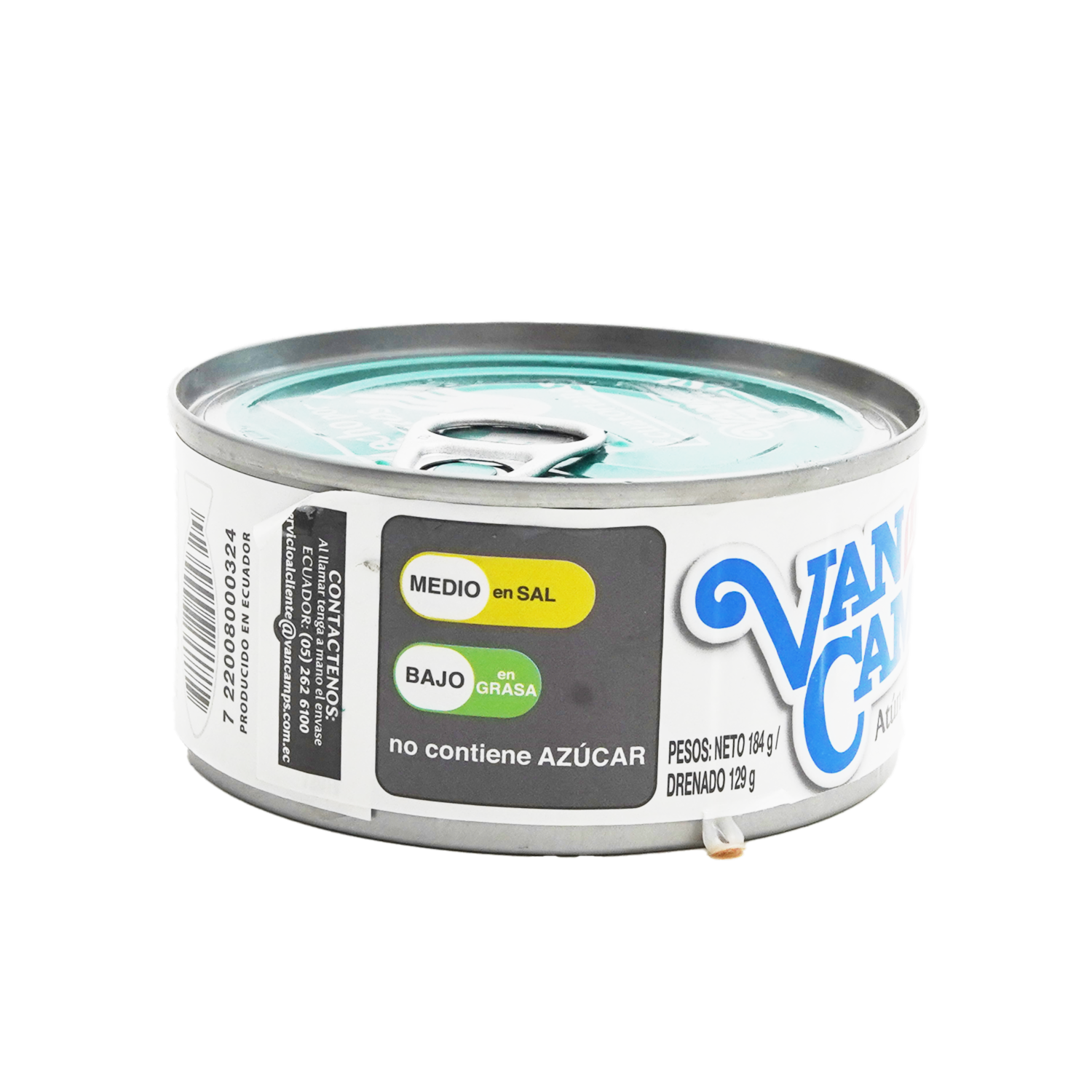Atún Lomitos En Agua Con Abre Fácil VAN CAMP´S 184 G