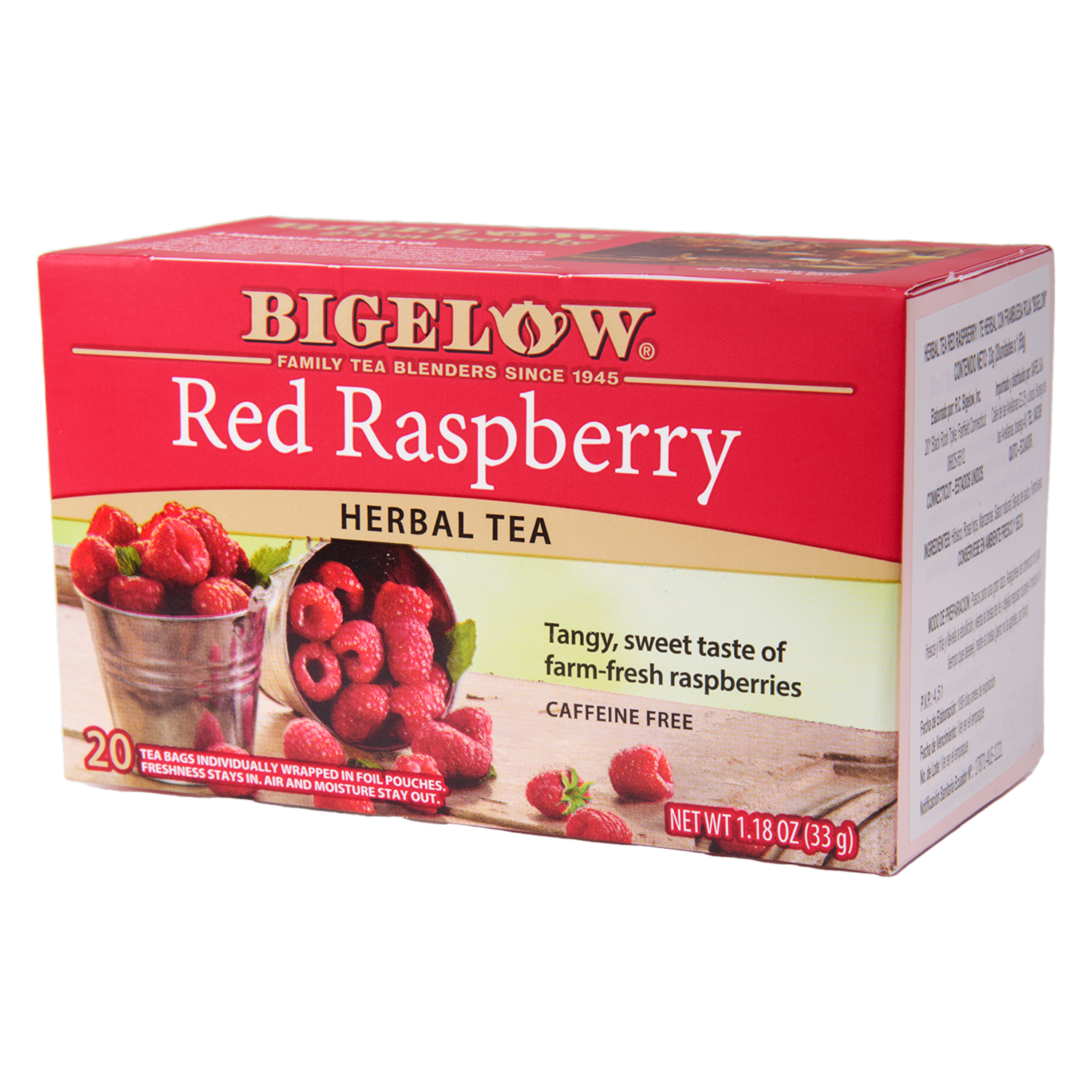 Té De Frambuesas Roja BIGELOW 33 G