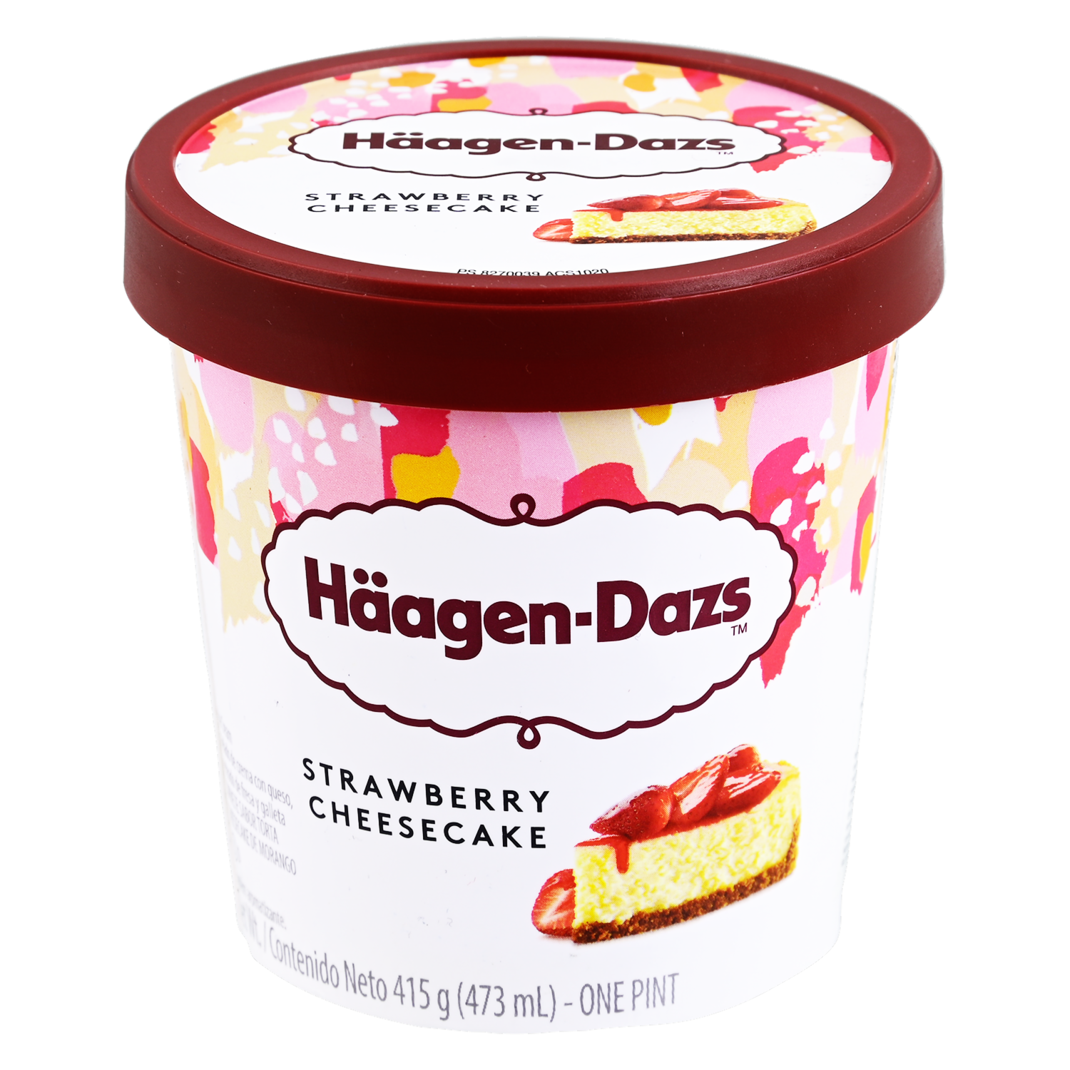 Helado Pastel De Fresa Y Queso HÄAGEN-DAZS 473 ml
