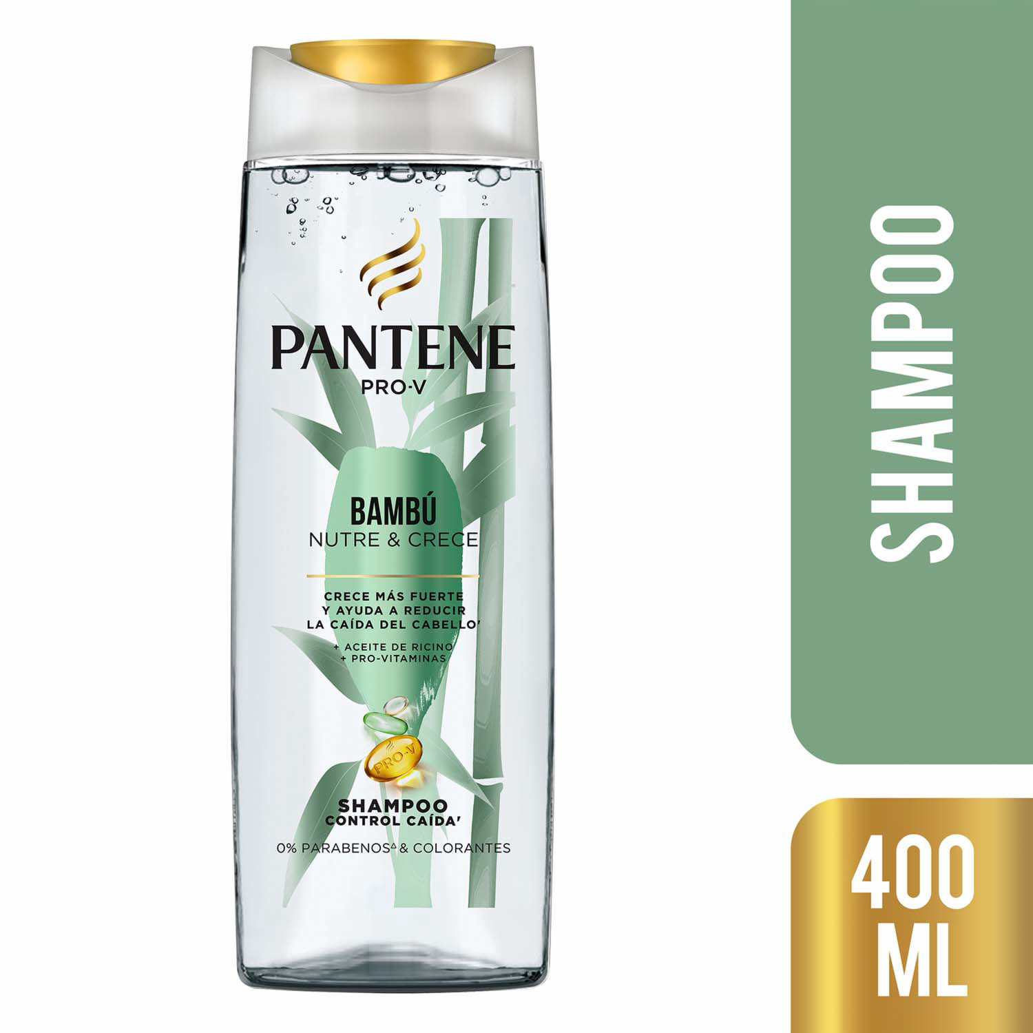Shampoo De Cabello De Bambú PANTENE 400 Ml