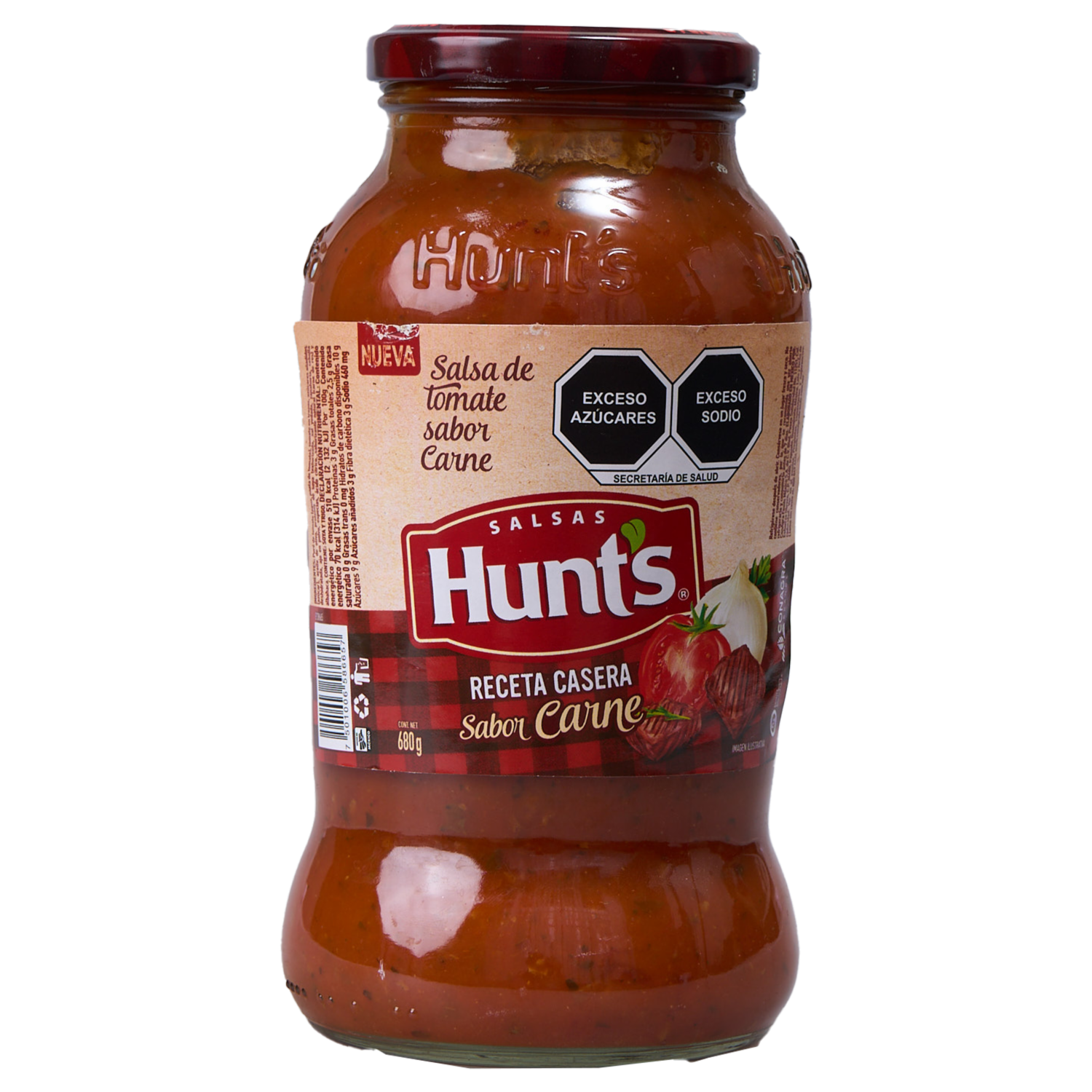 Salsa De Tomate Sabor A Carne HUNT’S 680  G