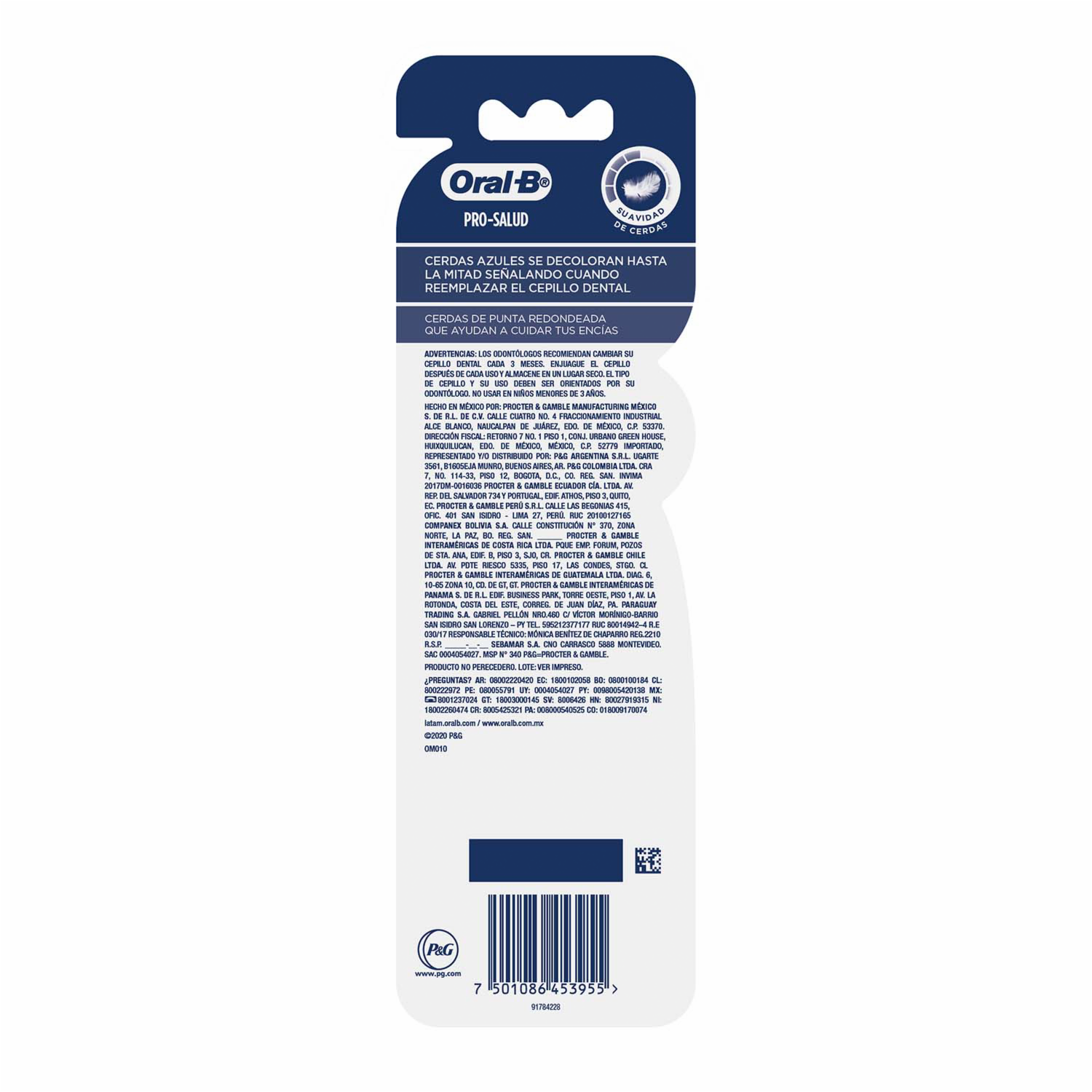 Cepillo Dental Pro Salud Indicator Plus ORAL-B X2 Uds