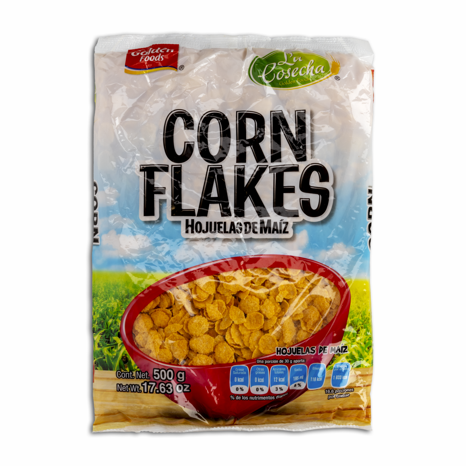Cereal De Hojuelas De Maíz LA COSECHA 500 G
