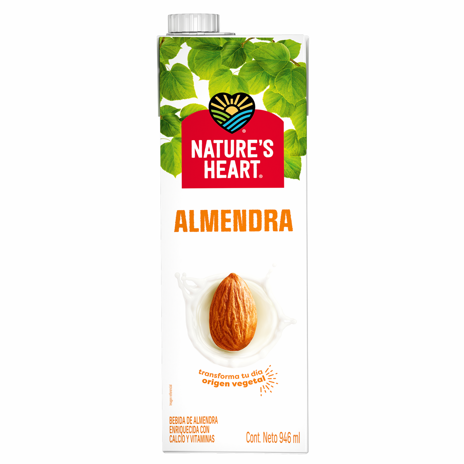Bebida De Almendras Tetrapack NATURE’S HEART 946 Ml
