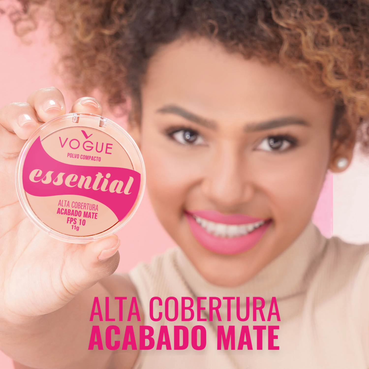 Polvo Compacto Essential Tono Natural VOGUE 11 G