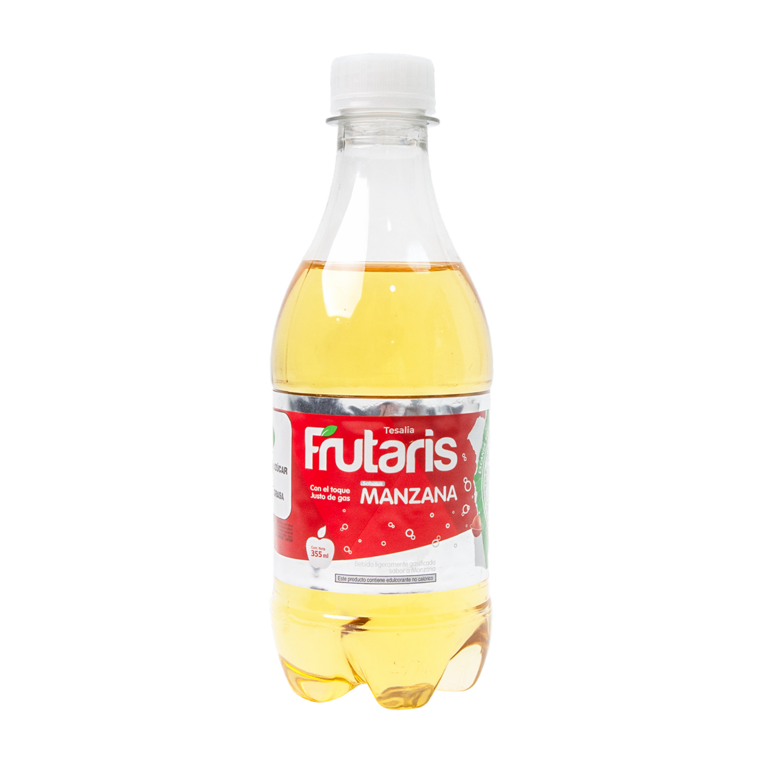 Bebida Gaseosa Sabor A Manzana FRUTARIS 355 Ml