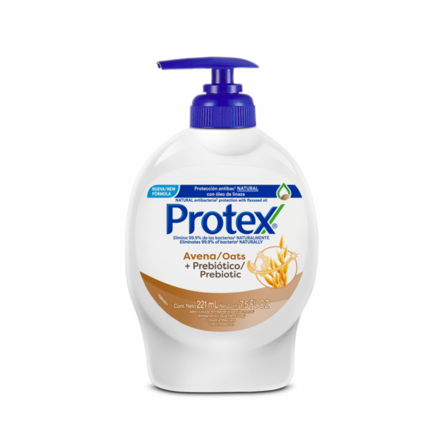 Jabón Líquido De Manos Con Avena PROTEX 221 Ml