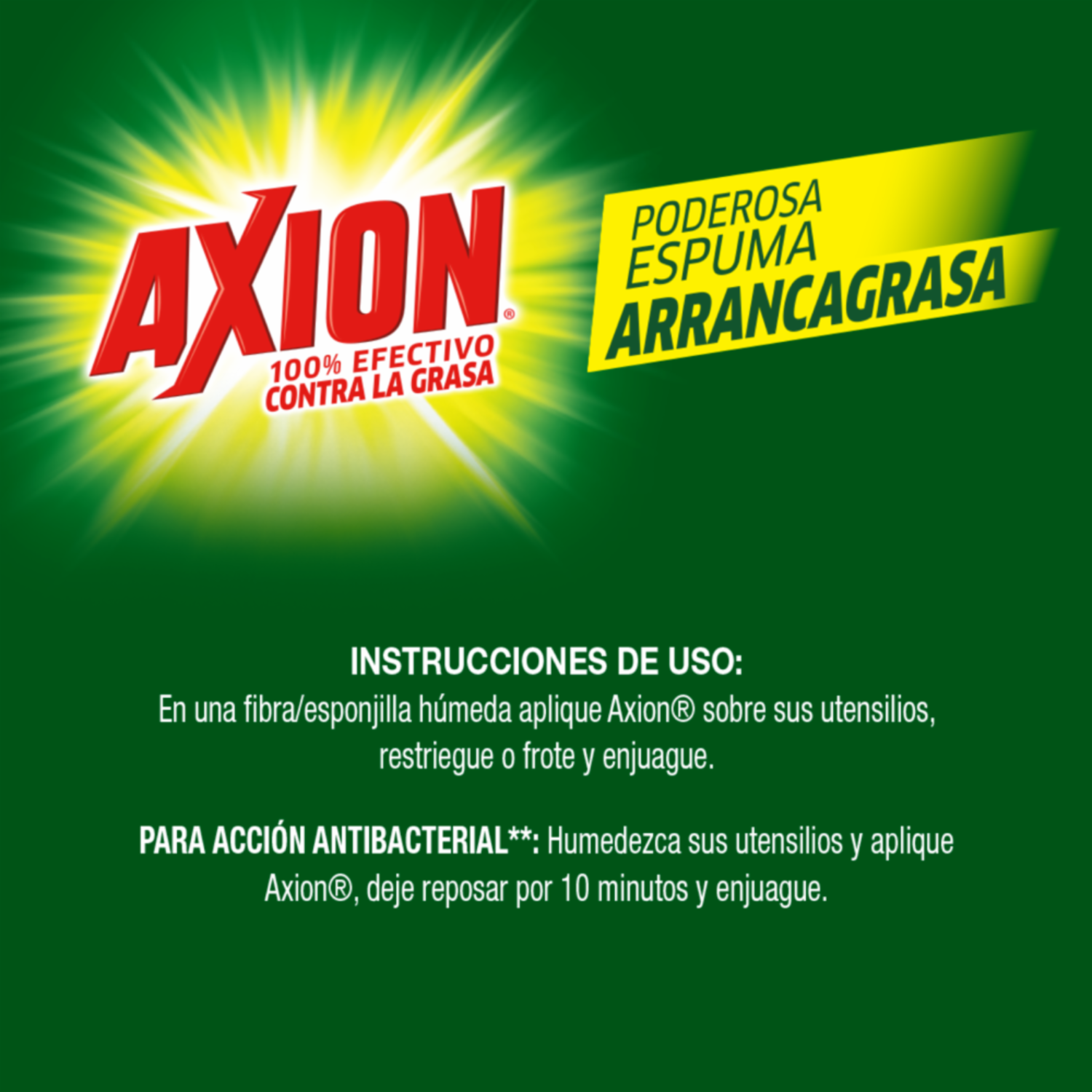 Lavavajillas En Crema Limón AXION 2 X 450 G