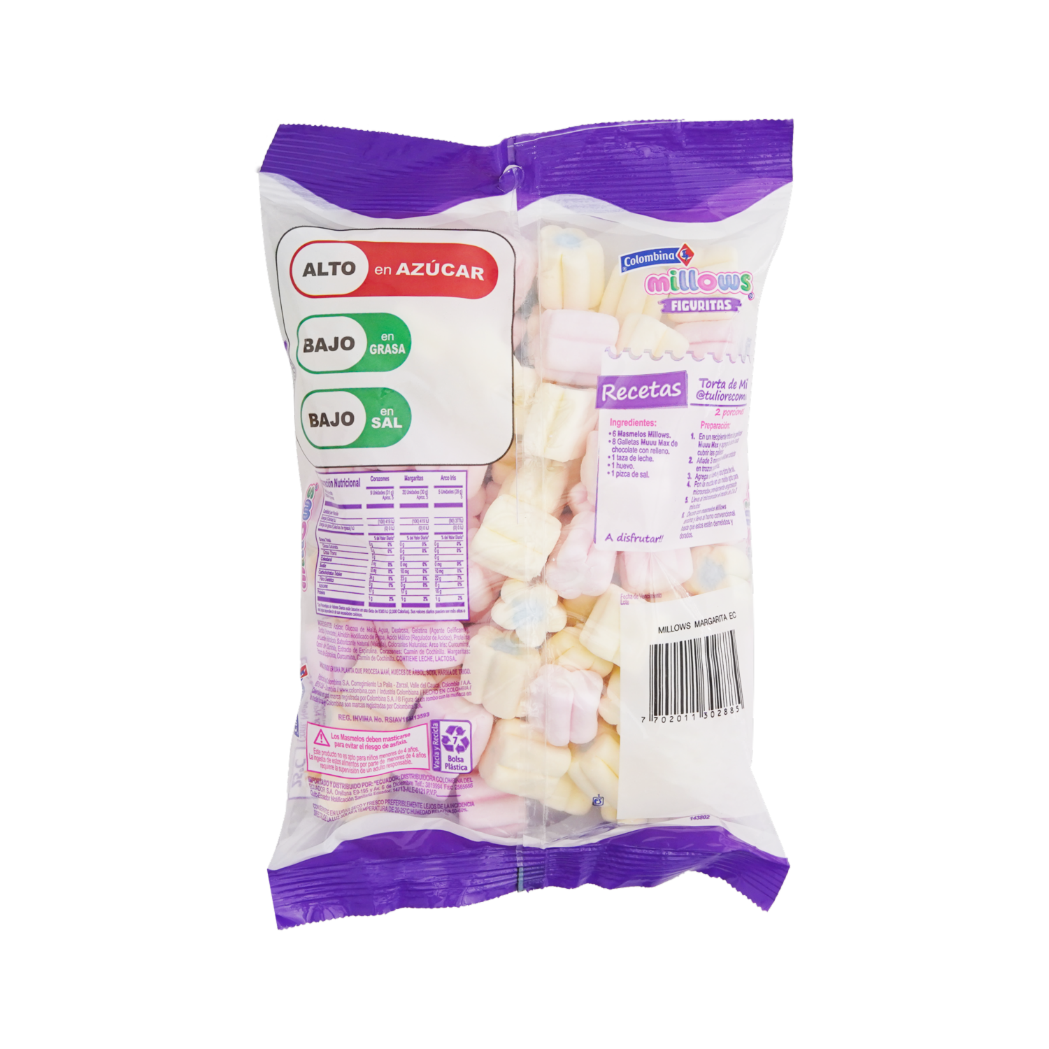 Masmellows De Figuritas MILLOWS 145 G