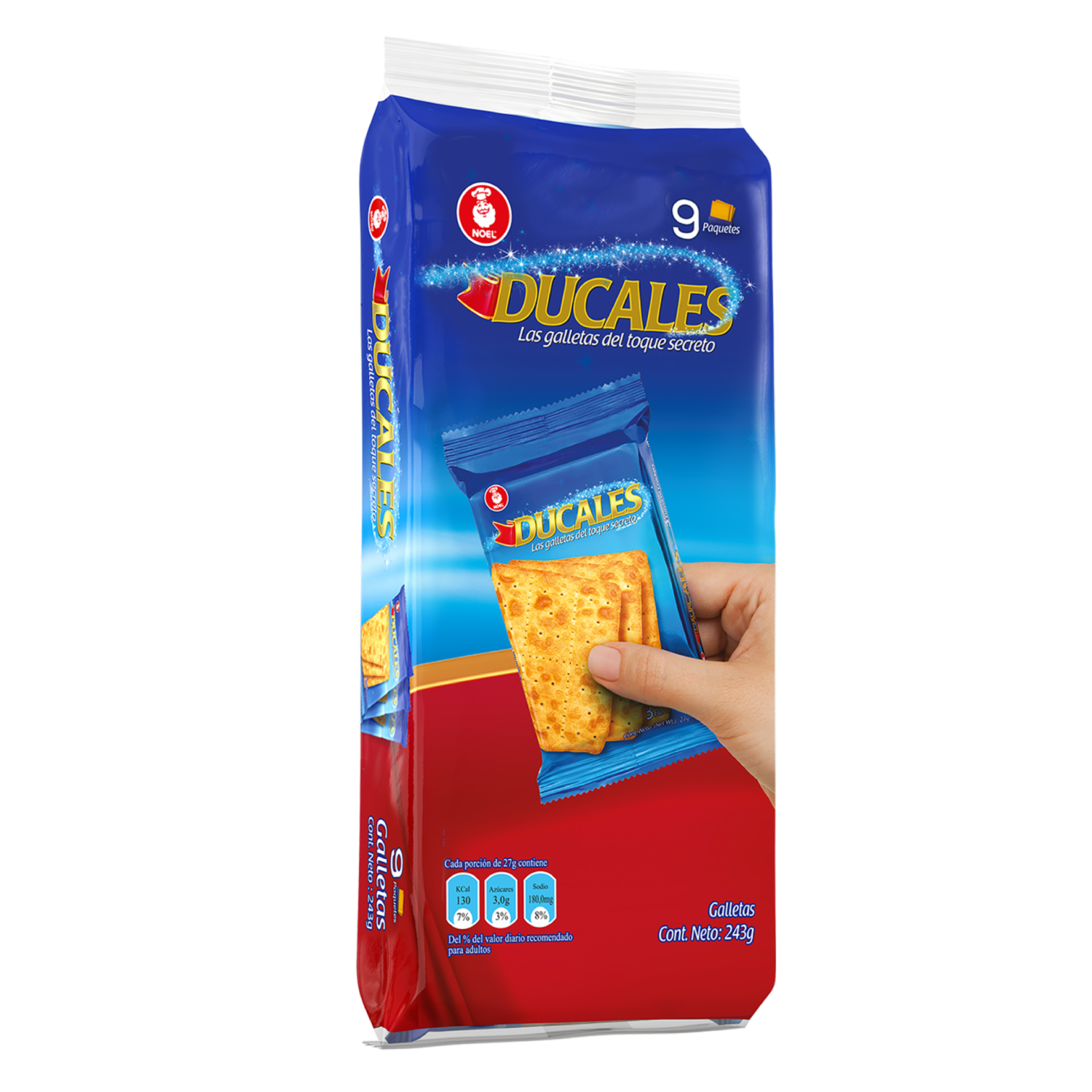 Galletas De Sal Clásicas NOEL 243 G