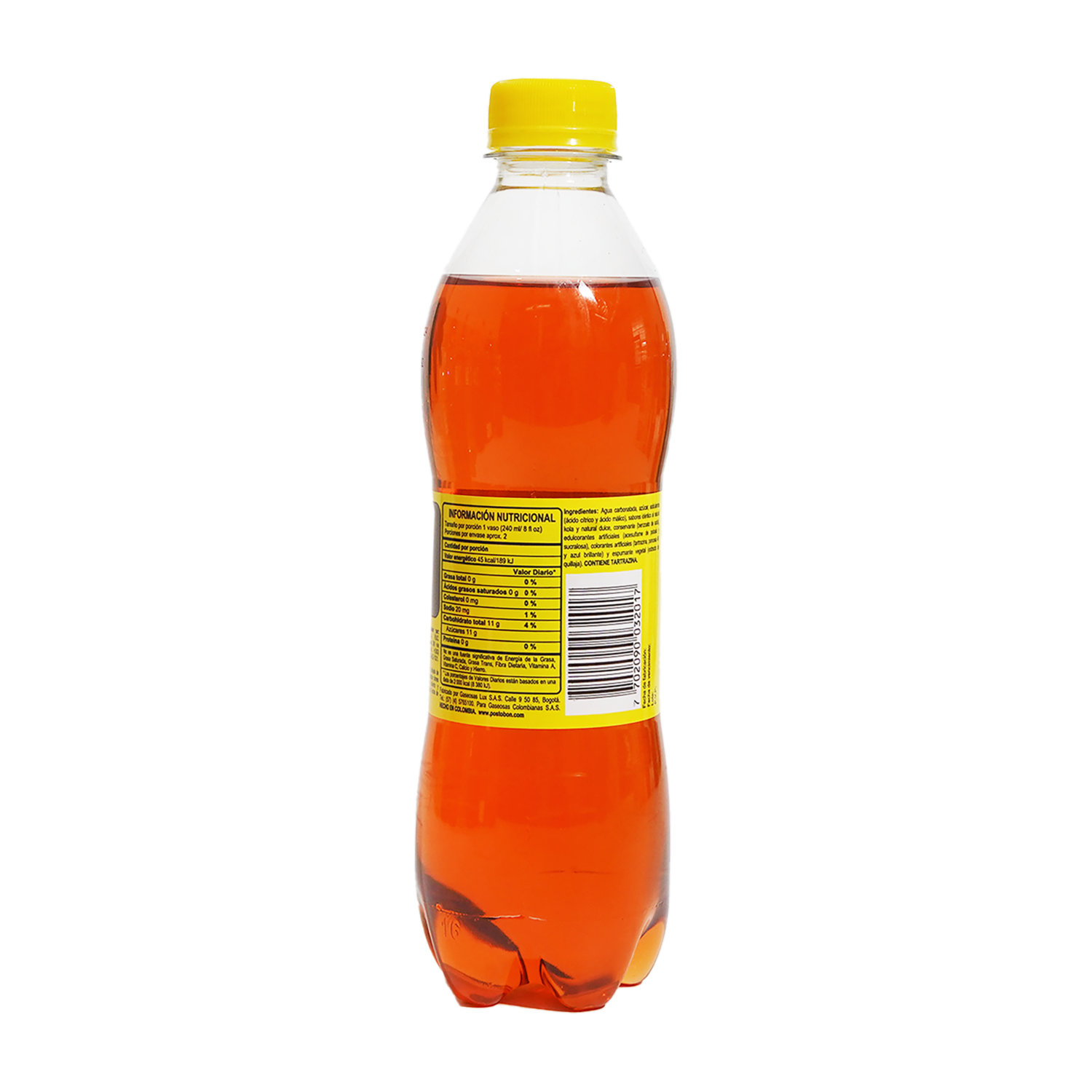 Gaseosa Sabor a Kola COLOMBIANA 400 ML