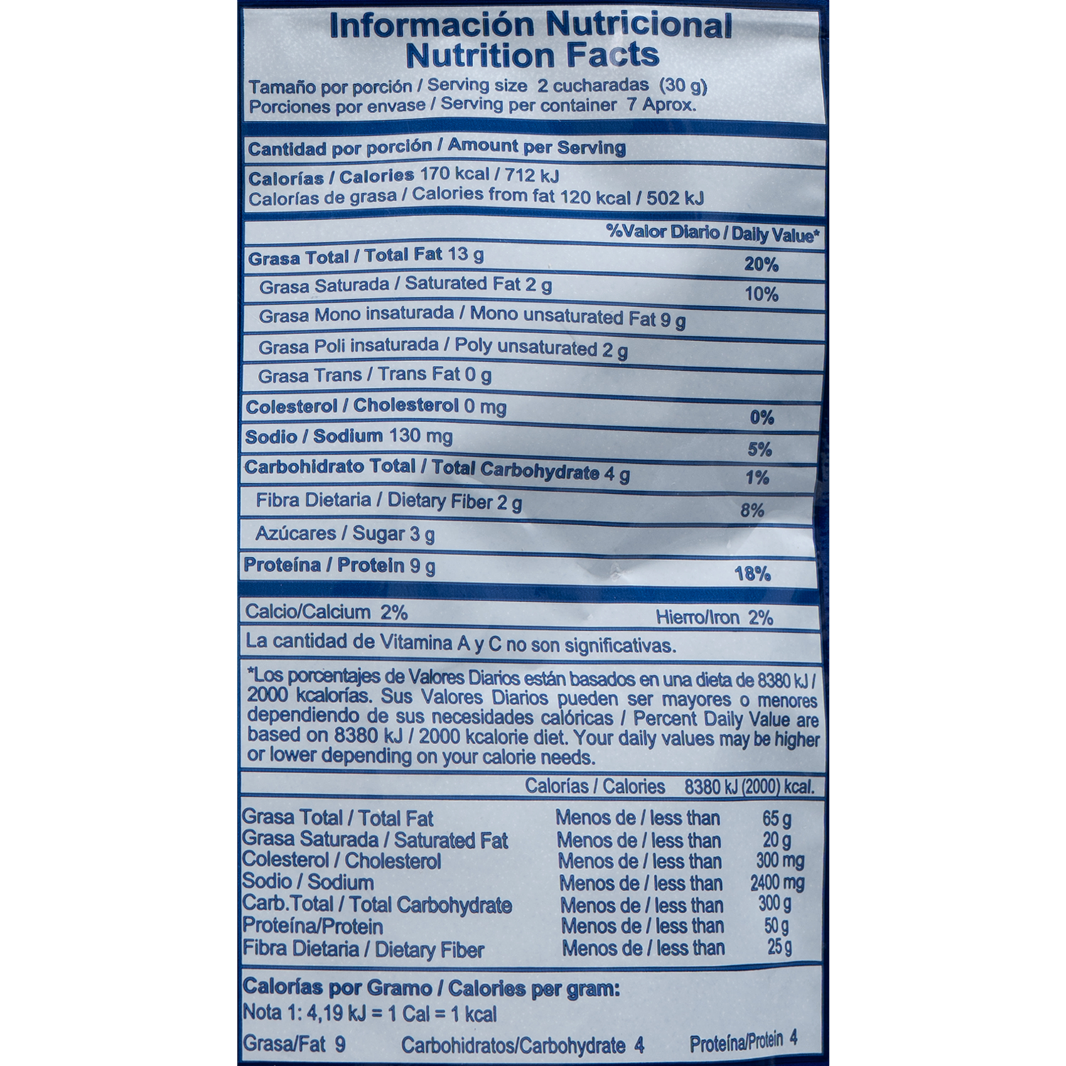 Maní Con Sal MANITOBA 200 G
