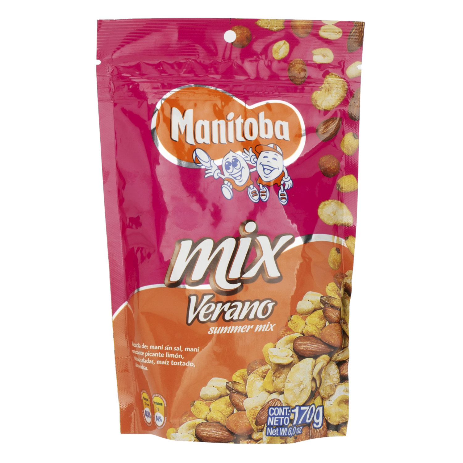 Frutos Secos Mix De Verano MANITOBA 170 G