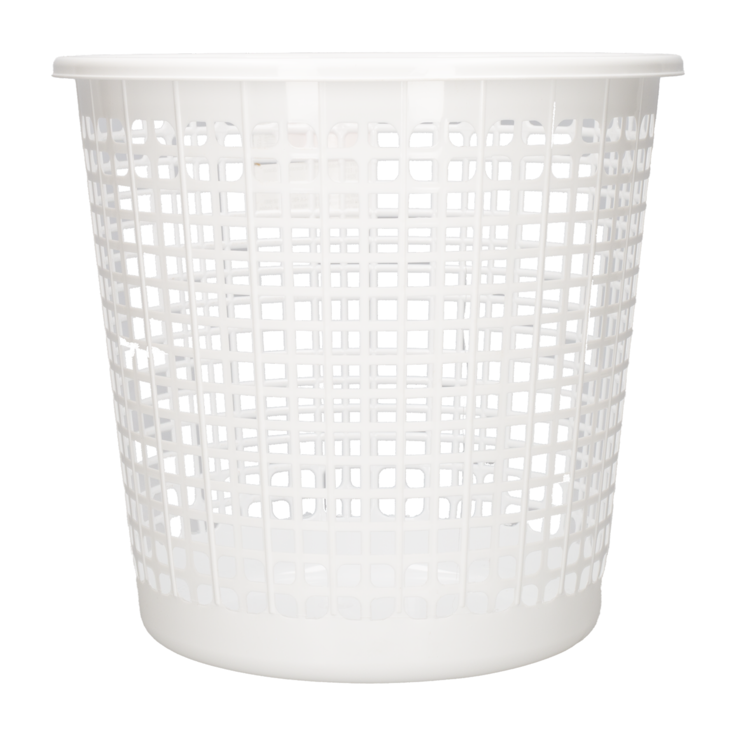 Papelera Acanalada Blanca ESTRA 9 L