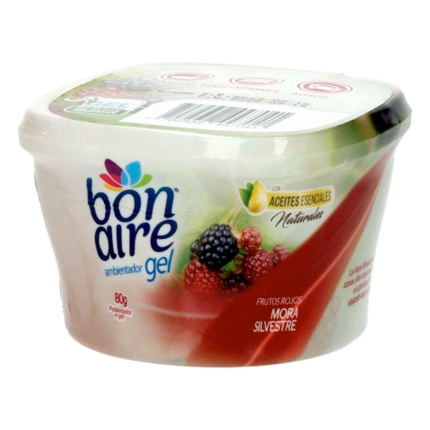 Ambientador Gel Frutos Rojos Mora Silvestre BONAIRE 80 G
