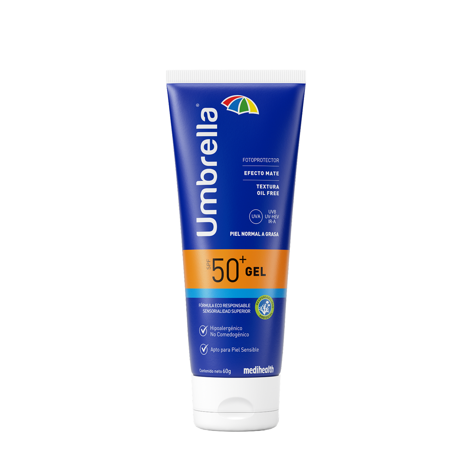 Protector Solar En Gel Spf 50+ UMBRELLA 60 G
