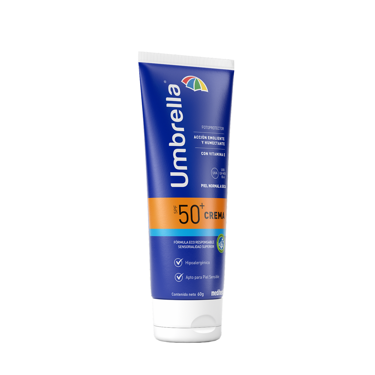 Protector Solar En Crema Spf 50+ UMBRELLA 60 G