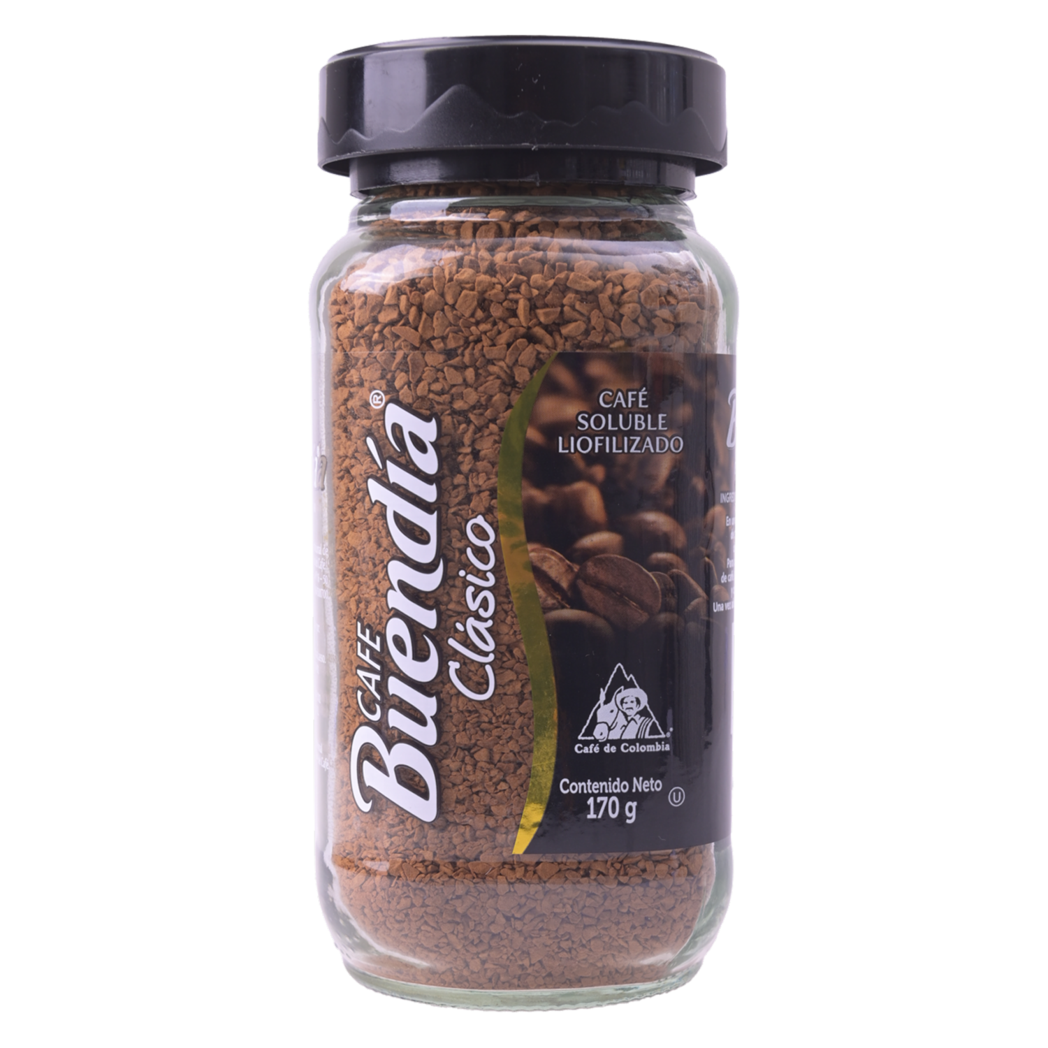 Café Instantáneo Liofilizado BUEN DÍA 170 G