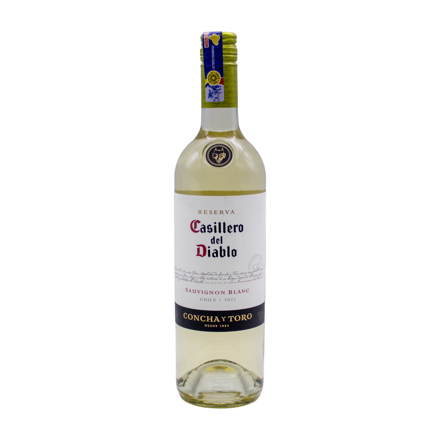 Vino Blanco Sauvignon Blanco CASILLERO DEL DIABLO 750 Ml